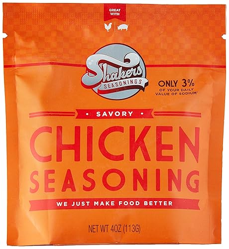 Mezcla de condimentos de pollo sabrosa por Shakers Seasonings