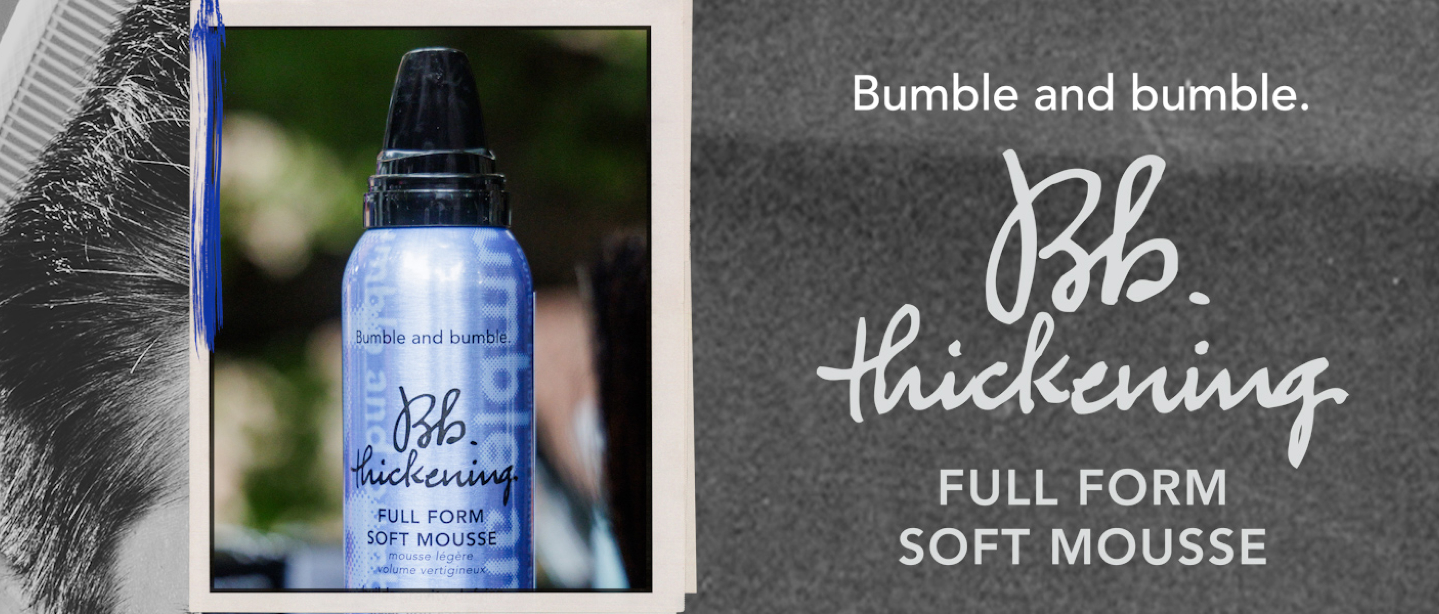 Bumble and bumble. Thickening Full Form Soft Hair Mousse | Heat Protection | Softening + Defining | Straight to Wavy, 5 Ounce