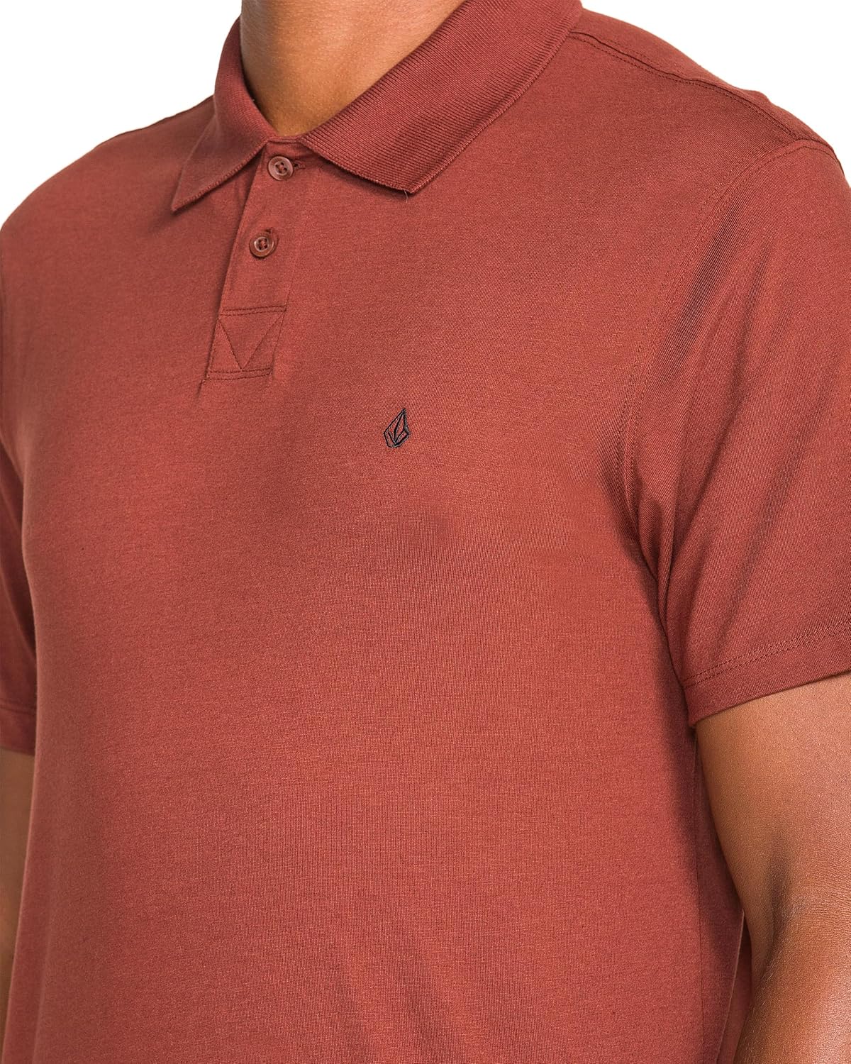 Volcom Short Sleeve Polo Shirt – Classic Fit, Soft Cotton Blend, Modern Casual Style - Image 4