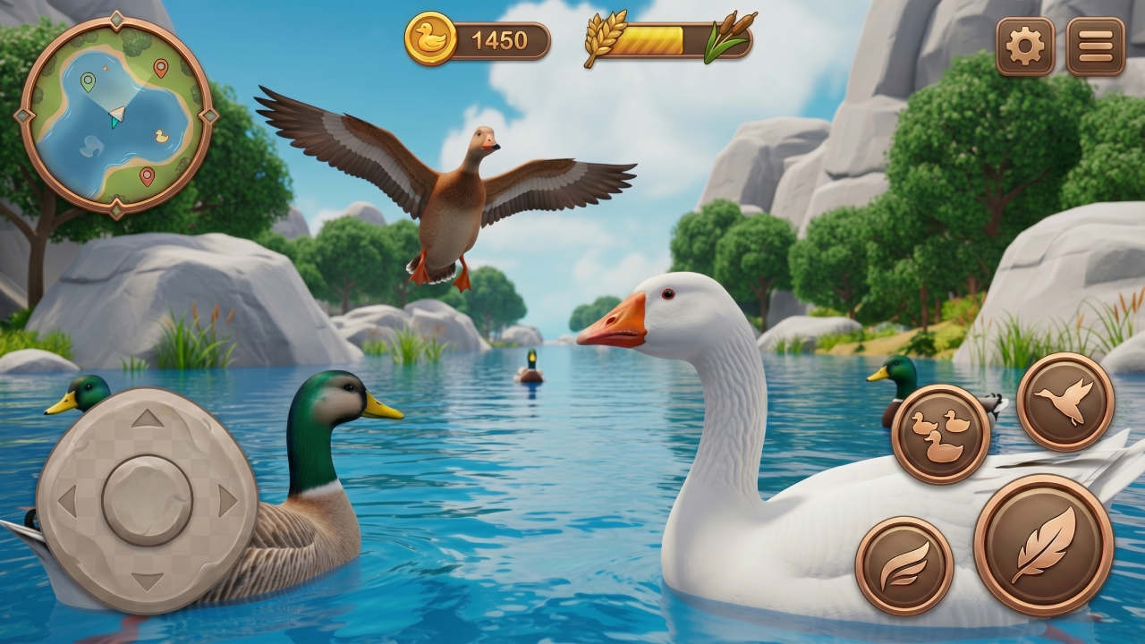 Duck Simulator Game - Wild Duck Family Survival 3D - App on Amazon Appstore