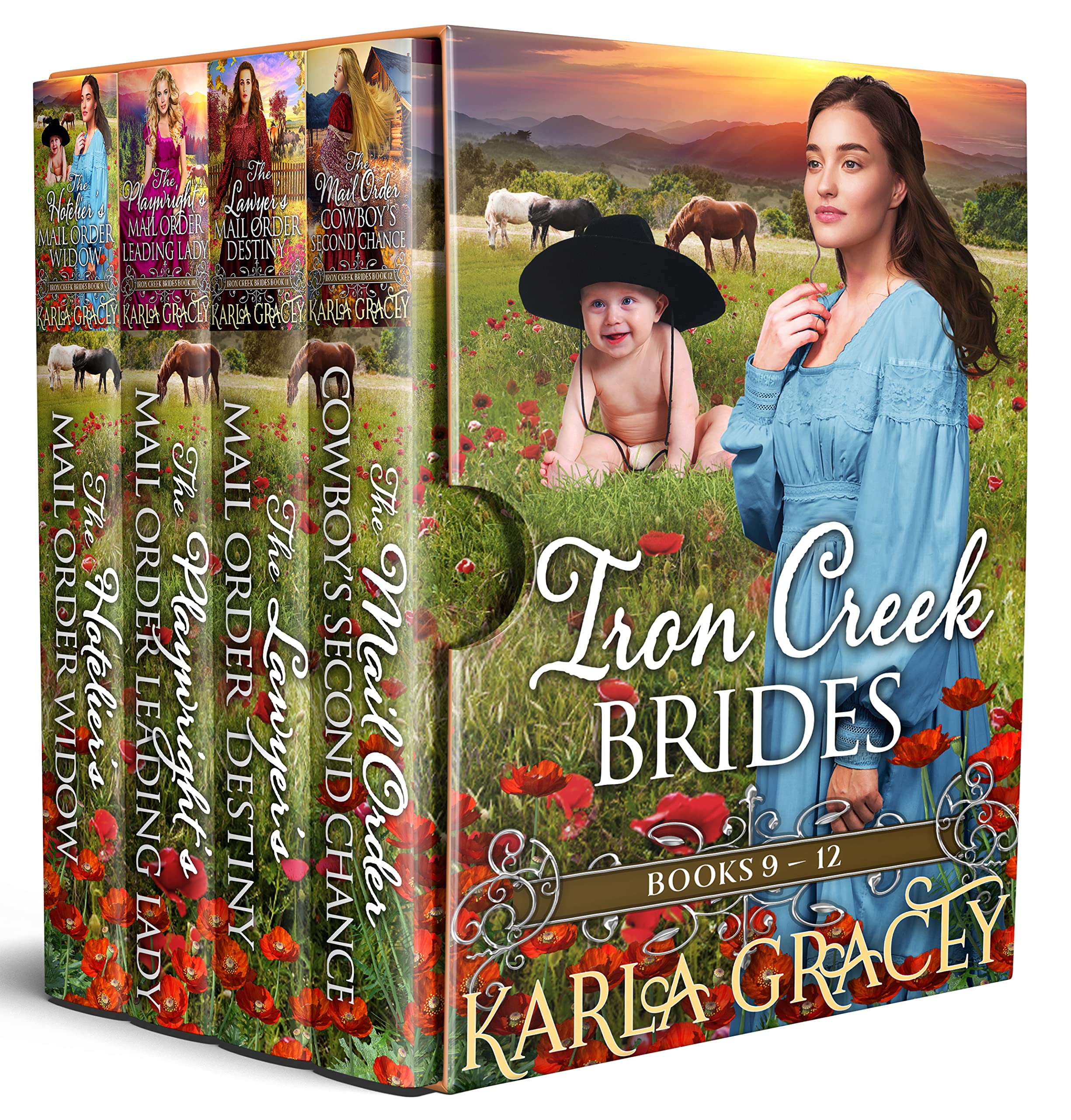 Iron Creek Brides: Books 9 - 12: Inspirational Western Mail Order Bride Romance (Iron Creek Brides Collection Book 3)