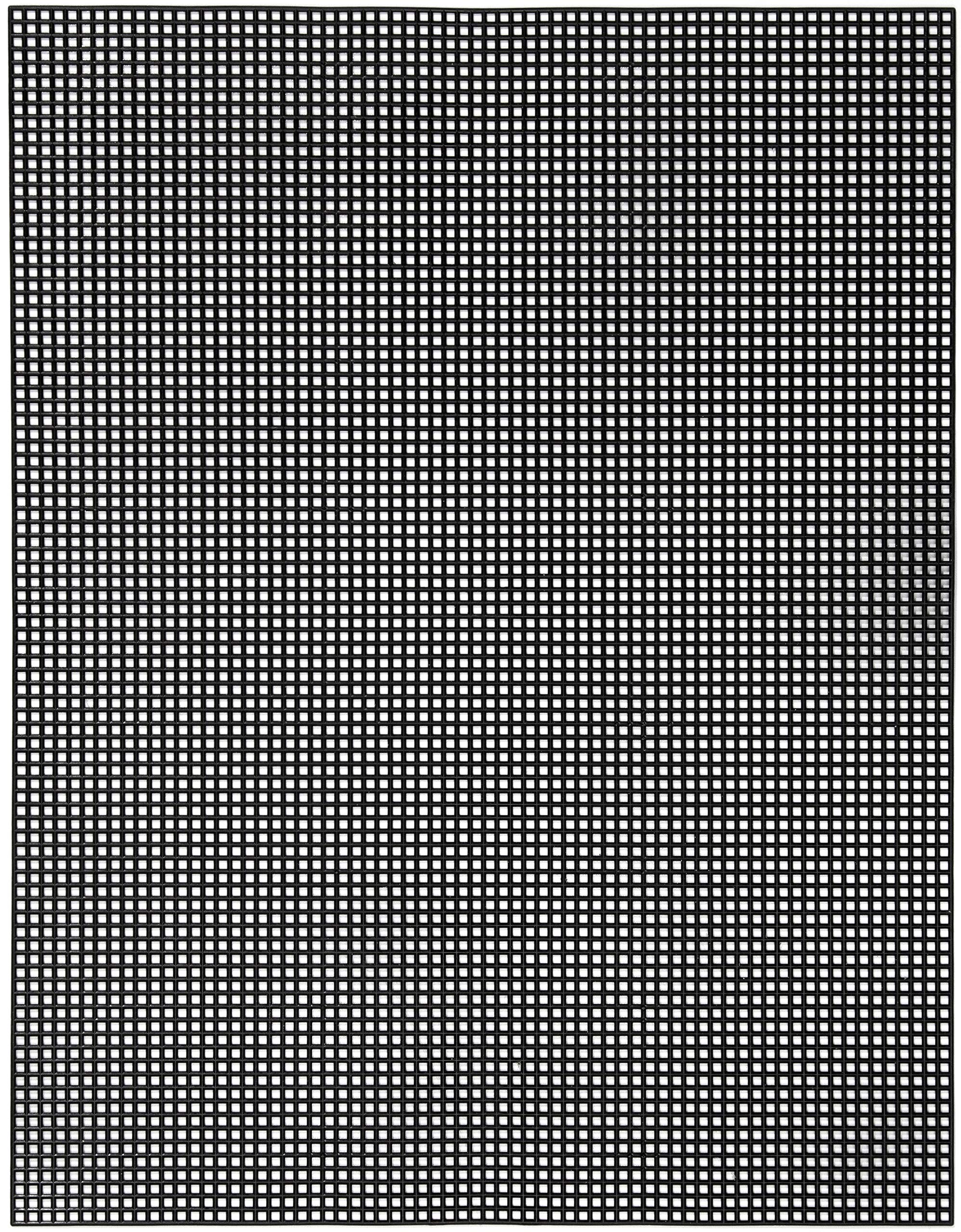 Cousin Black Diy 7 Count Plastic Stitching Canvas, 10"X13",