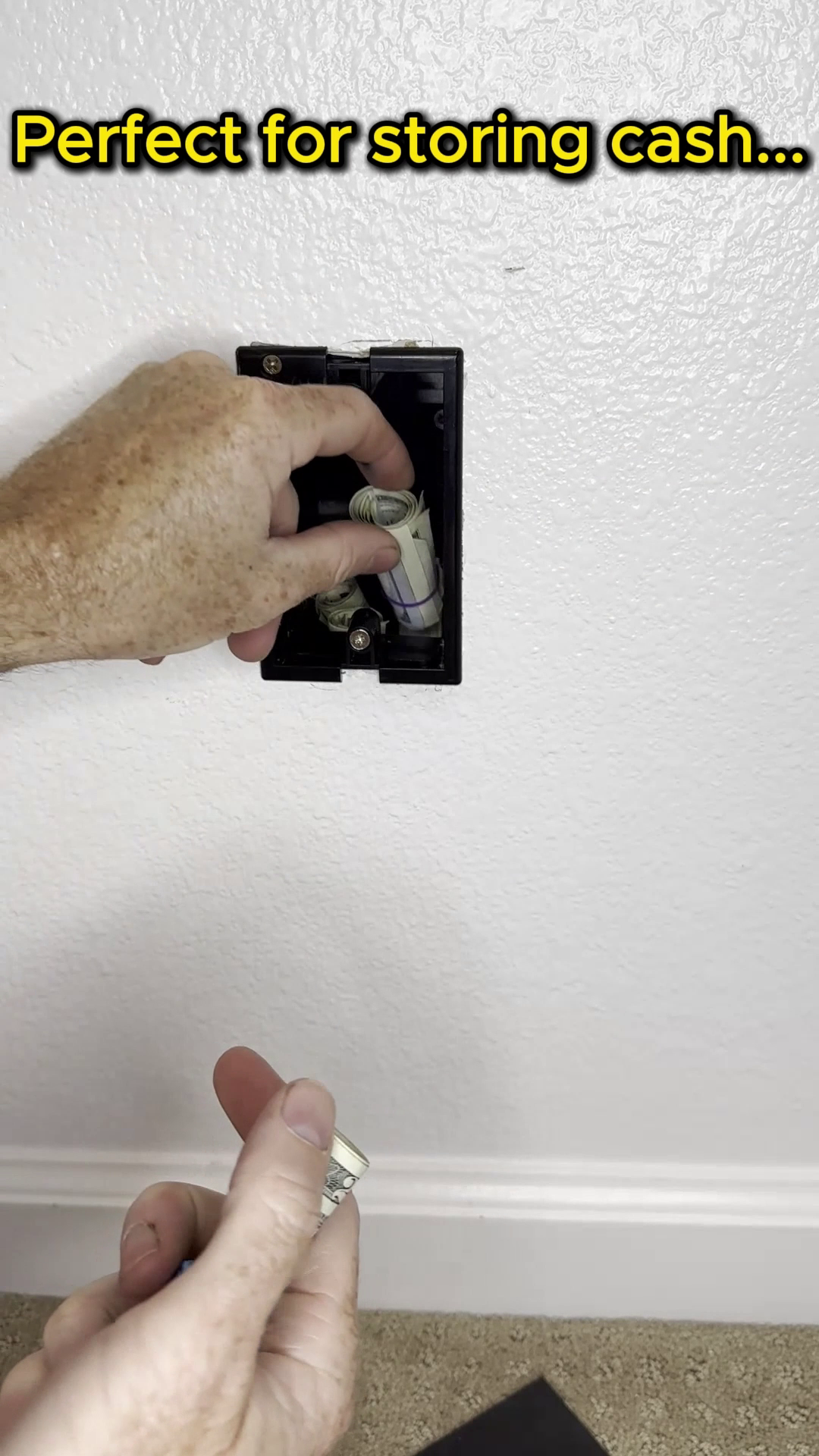 Wall Outlet Safe - Hidden Diversion Safe (Simple Install, Magnetically  Attaches For Quick Access) Hiding Places for Valuables | Hide in Plain  Sight Key Money Jewelry Cash Holder Safes Outlet Safe Box :