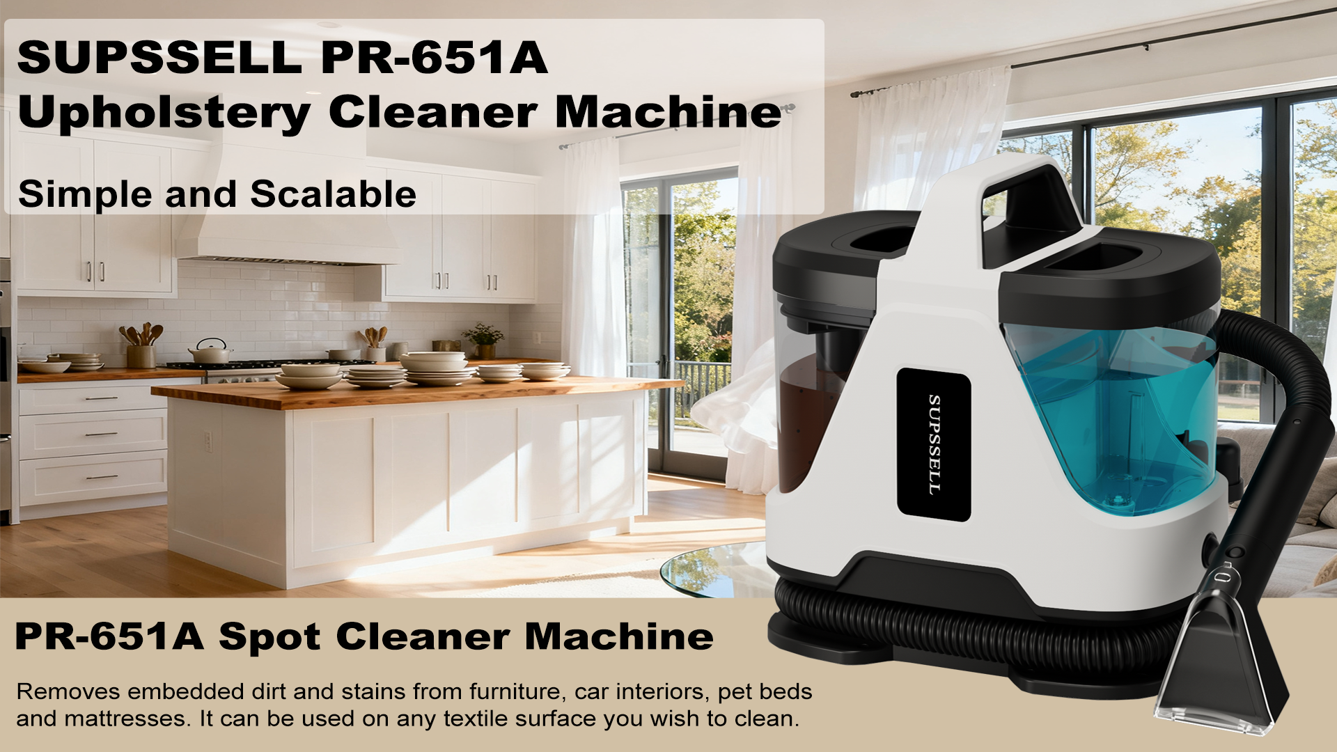 Amazon.com - SUPSSELL Carpet & Upholstery Cleaner Machine