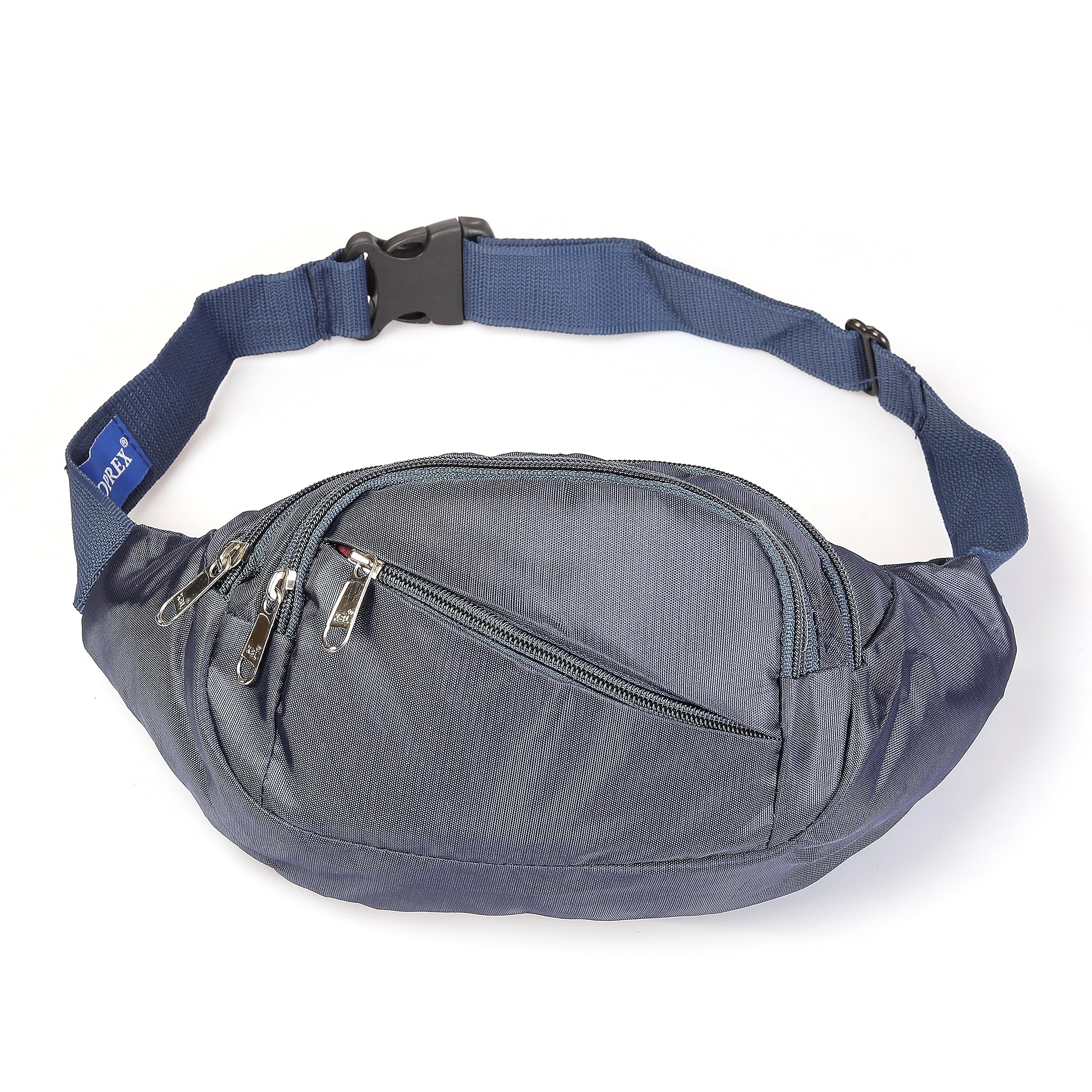 Waist Bag for Men,Stylish Mens Chest Bag Sling Bag for Men 3 Pocket PU Coated Cross Body Bag for Passport Mobile Wallet-image-30