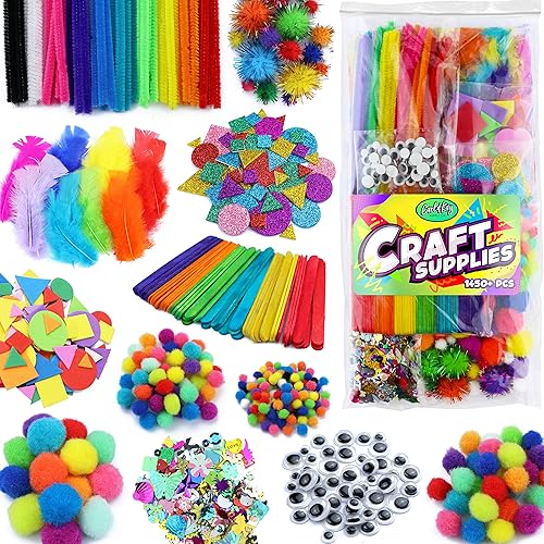 Kit de suministros de artes y manualidades para niños Niños y niñas de 4 5 6 7 8 años Materiales de actividad para juegos de arte para niños