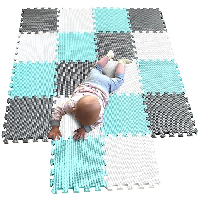 MQIAOHAM Baby Play mat Floor mats jigsaws for Toddlers Soft