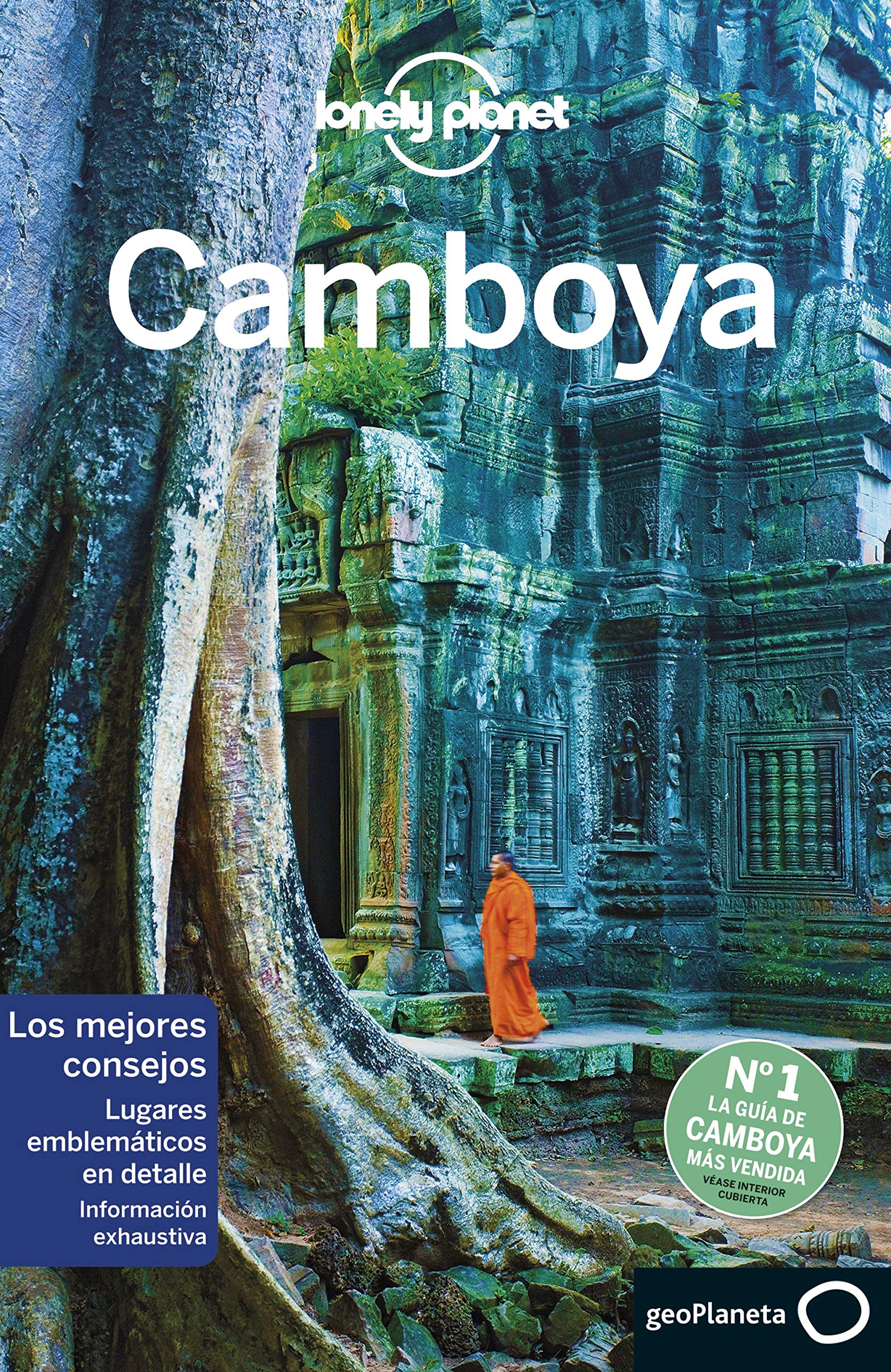 Lonely Planet Camboya avec plans couleur et conseils d'experts du voyage