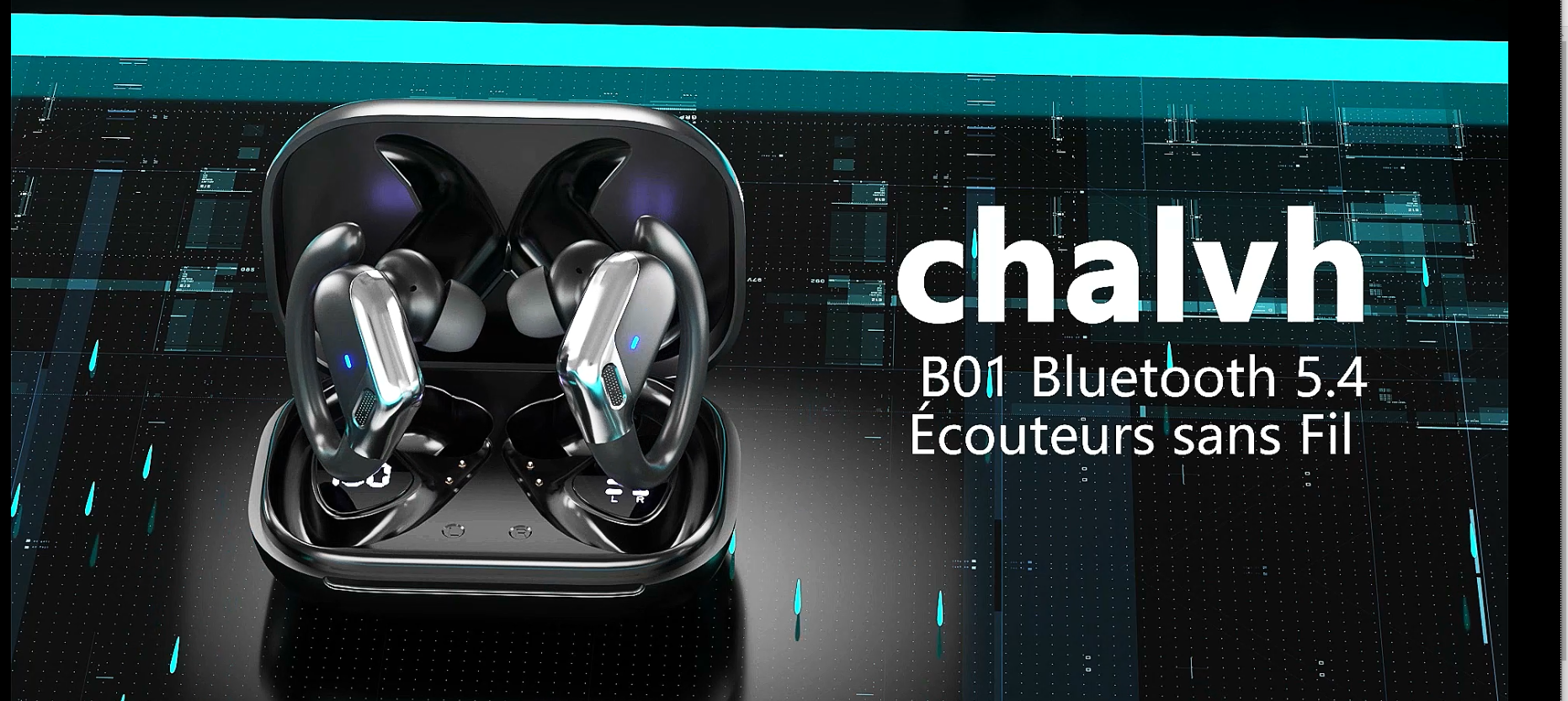 Écouteurs Bluetooth Sport Sans Fil 2025 – Bluetooth 5.4, 50h D’autonomie, étanchéité IPX7, Charge Rapide USB-C – Idéal Running, Fitness, Yoga - 7