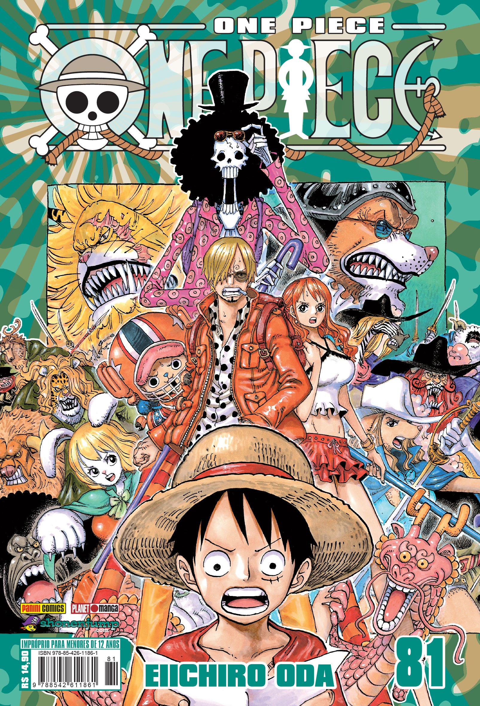 ONE PIECE 1〜81巻+千巻 One Piece Vol. 81 | Amazon.com.br
