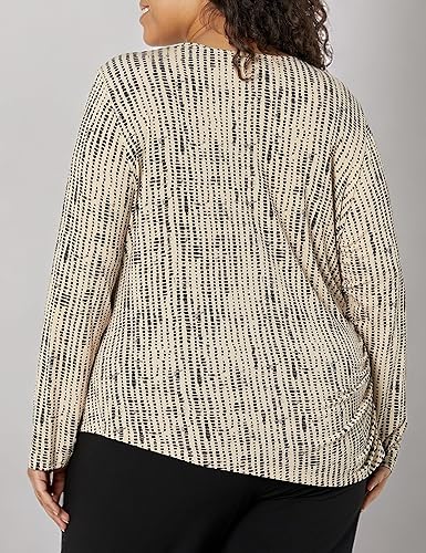 Miniatura 3 de Calvin Klein Womens Printed Long Sleeve Knit