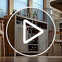 Luxury Wooden Wine Bar Cabinet