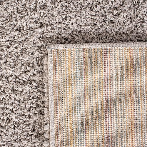 Vista 92 de SAFAVIEH Venus Shag Collection - Alfombra decorativa, 2 pies 7 pulgadas x 5 pies, color marfil, diseño sólido, no desprende pelusa y de fácil