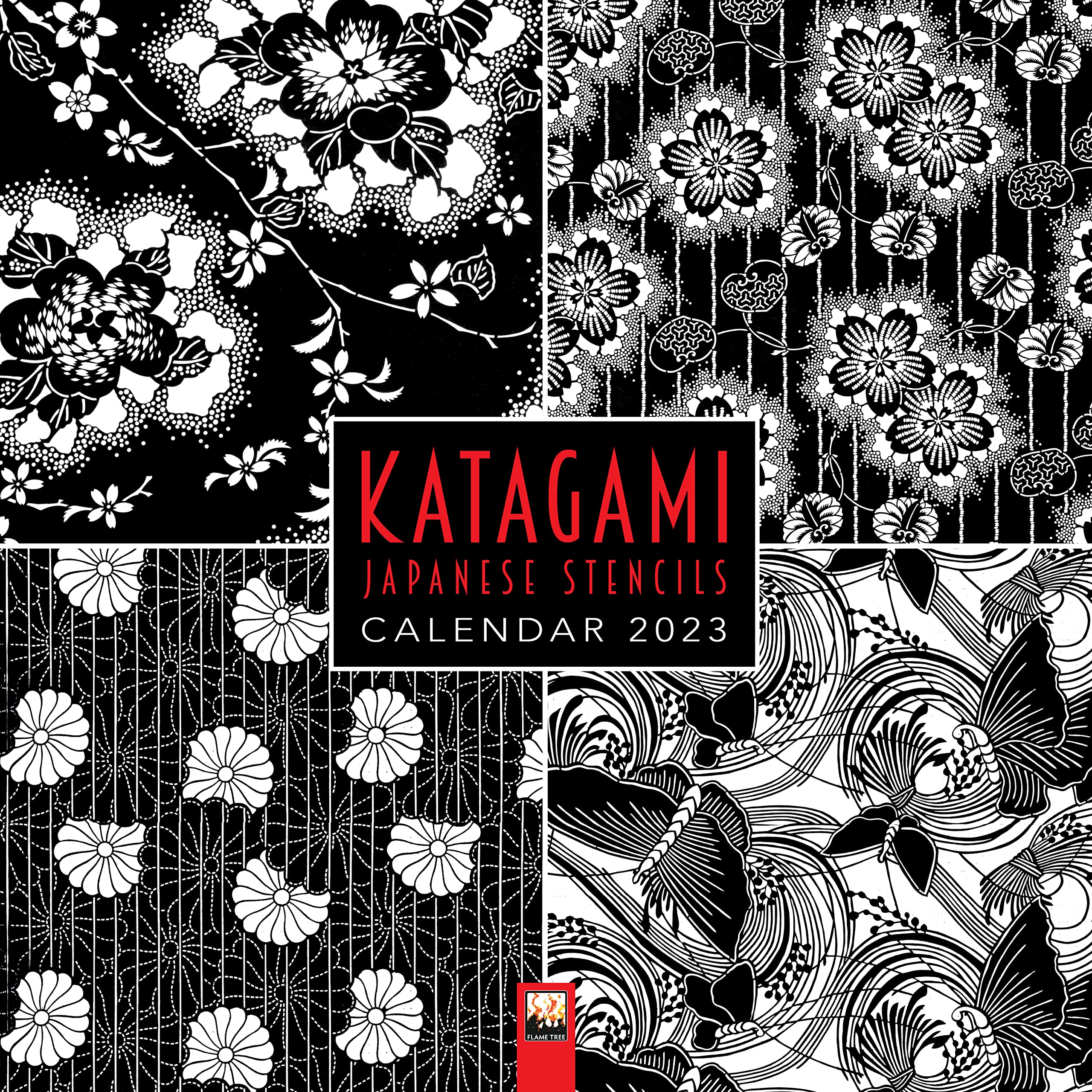 MoDA Japanese Stencils: Katagami Wall Calendar 2023 (Art Calendar) Calendar – Wall Calendar, 6 Sept. 2022