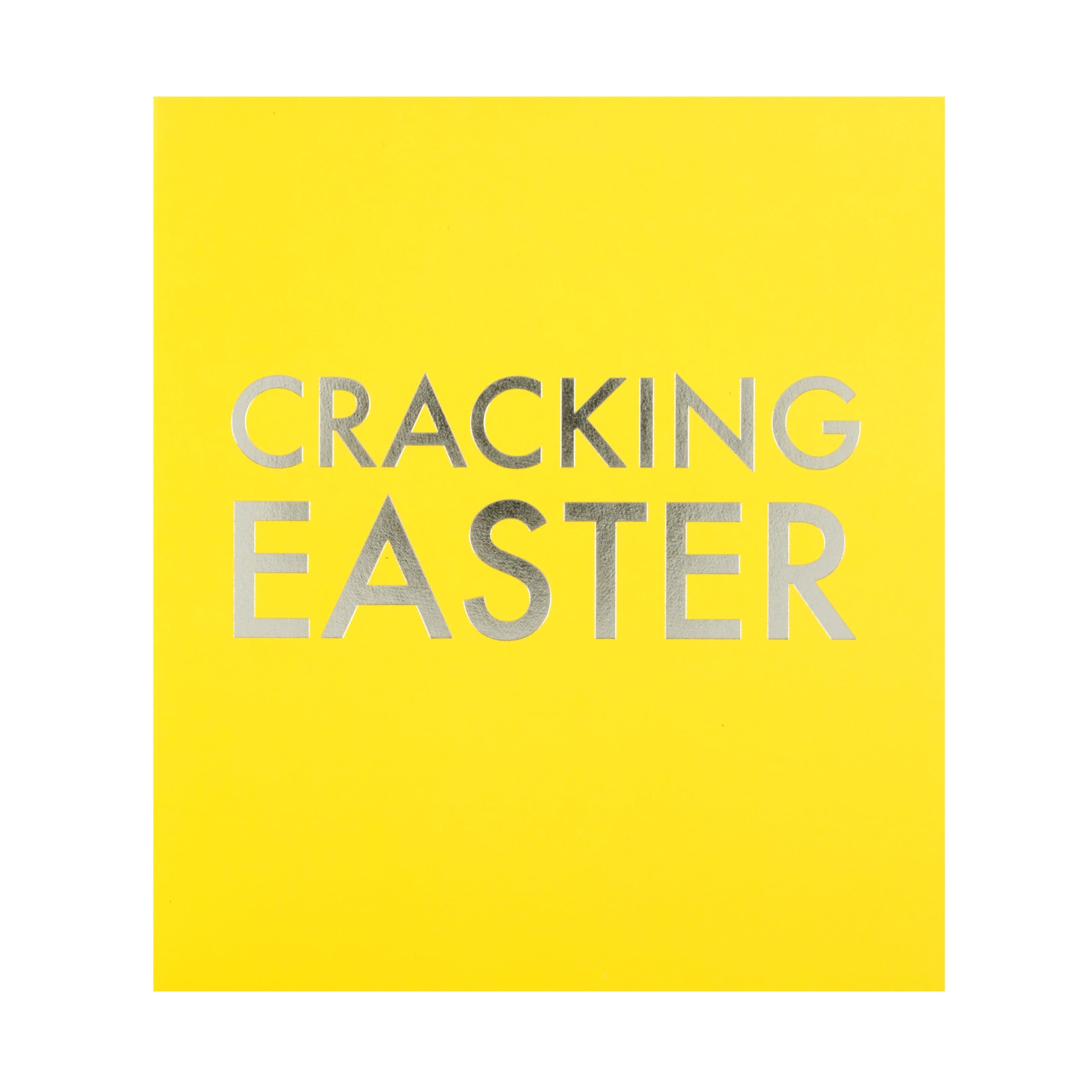 HallmarkEaster Card, Fun Easter Card, Cracking Easter Design, Yellow