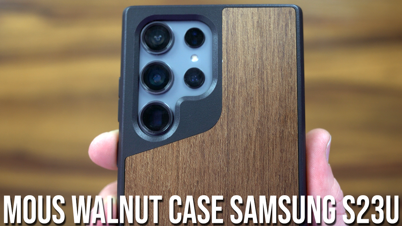 Watch Mous Walnut Magsafe Case Samsung S23 Ultra on Amazon Live