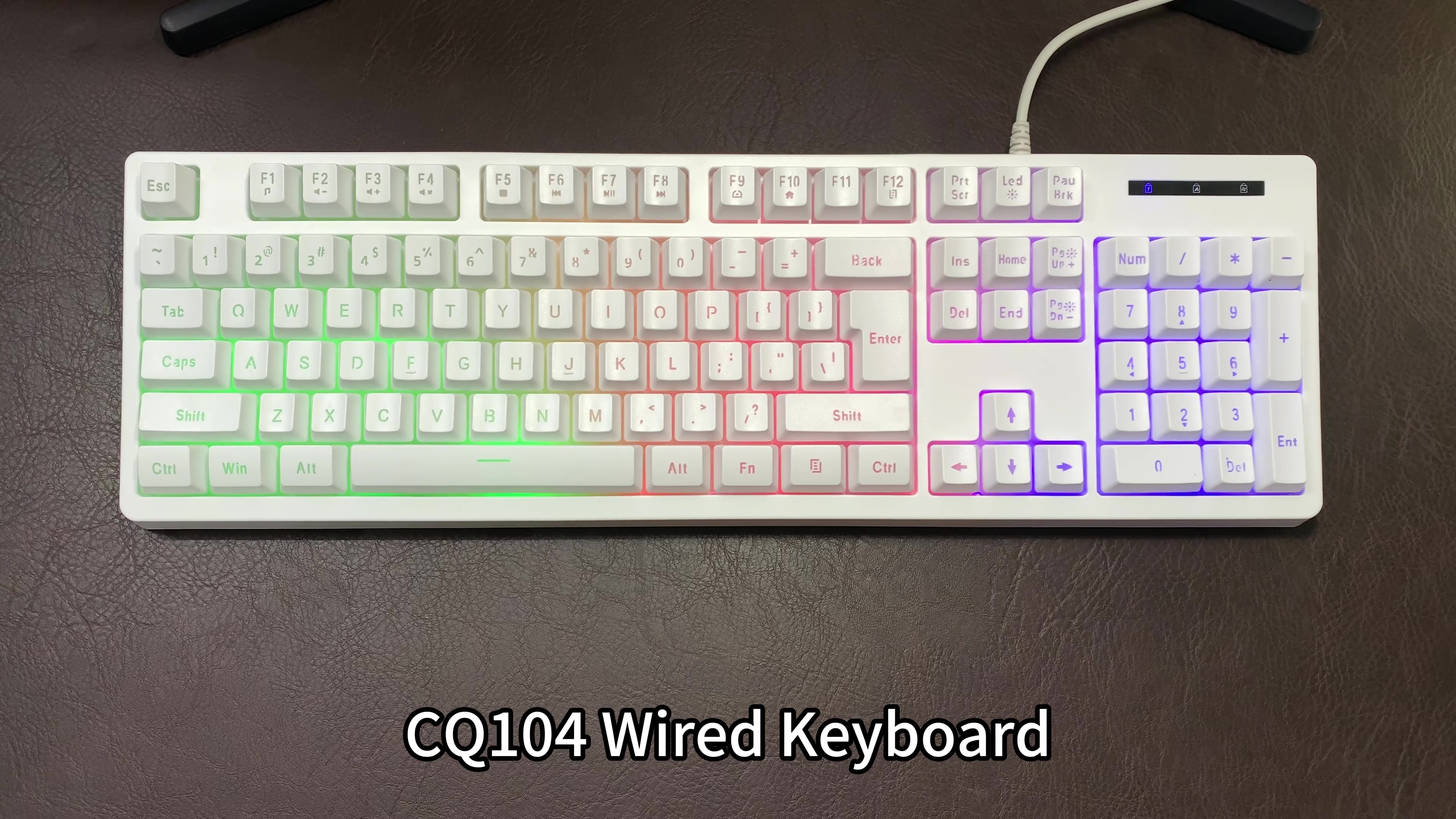Amazon.com: HUO JI White Gaming Keyboard USB Wired with Rainbow Amazon.com: HUO JI White Gaming Keyboard USB Wired with Rainbow