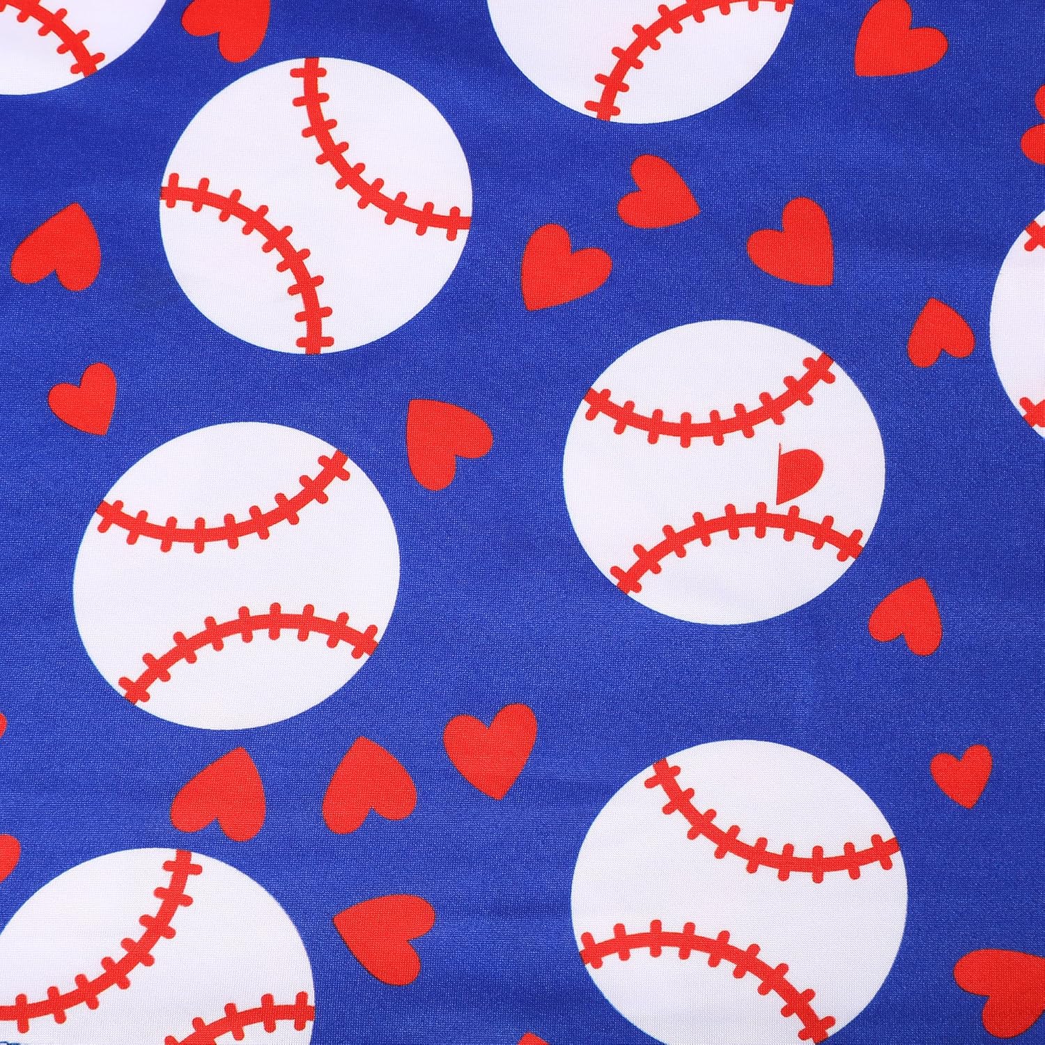 nebljgo Toddler Girls Rugby Short Sleeve Dress Knee Length Dress 2-8Y - Image 4