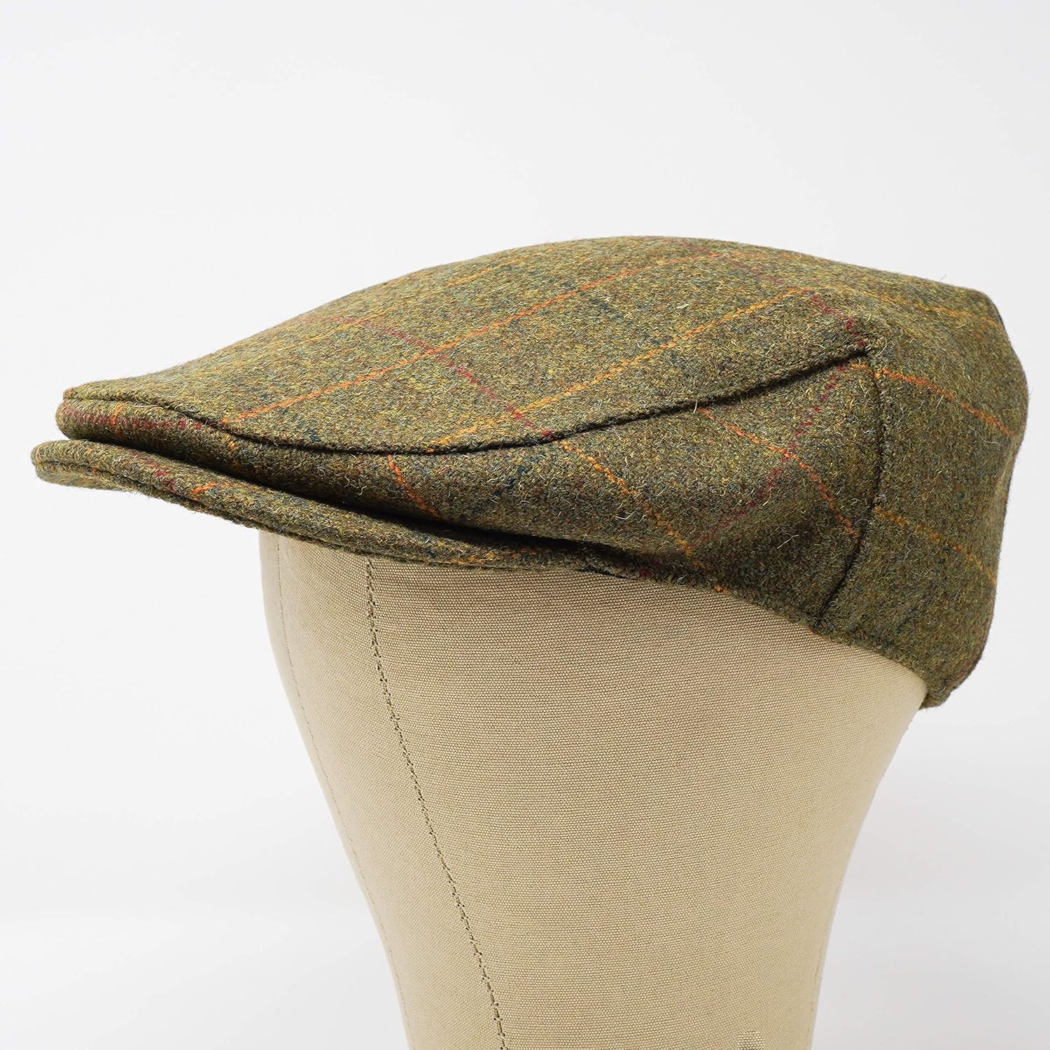 Borges & Scott Woodsman Flat Cap - Fully Waterproof – Yorkshire Tweed – 100% Wool Outer - Image 3