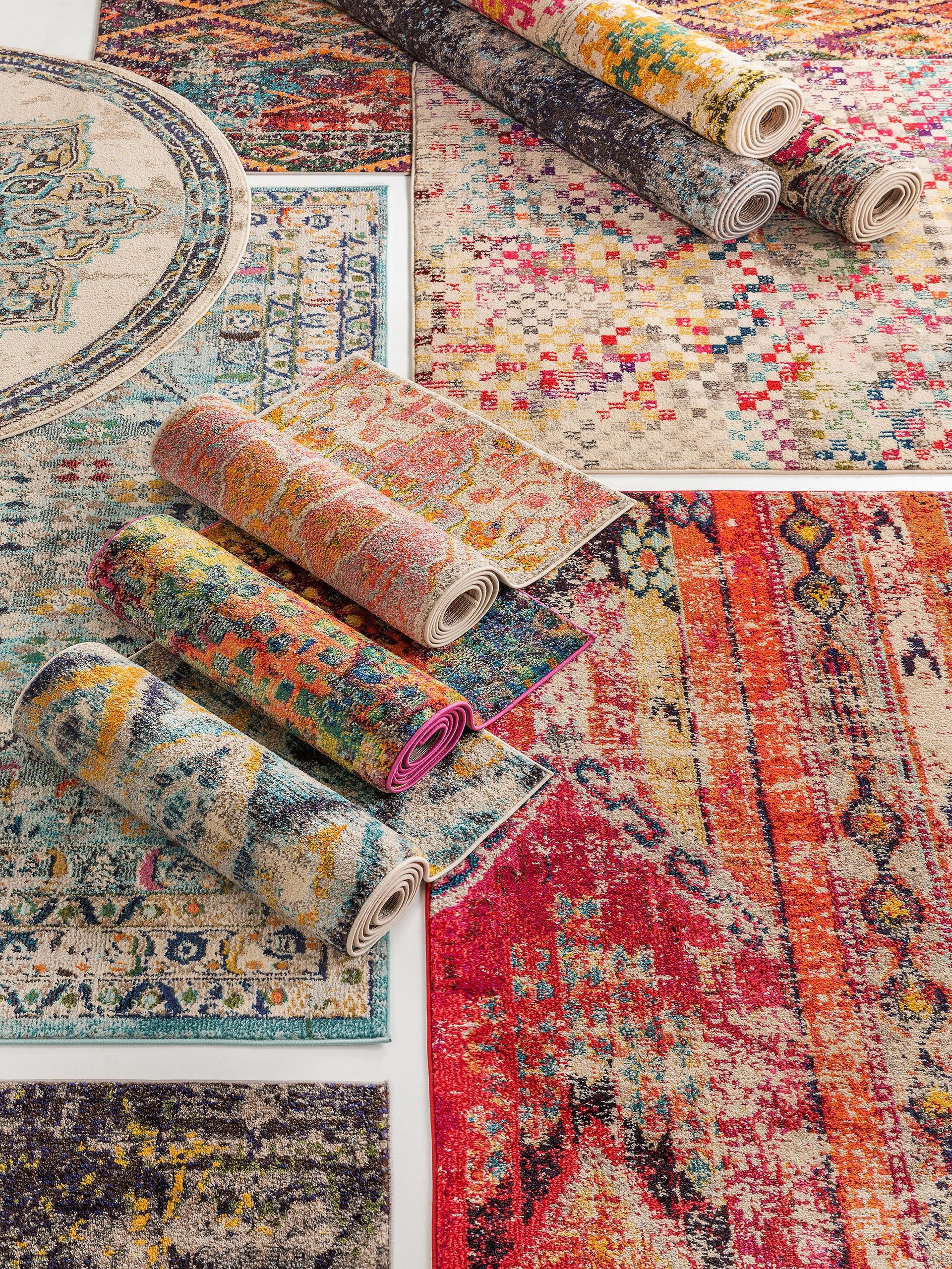 Ontdek Rond vloerkleed Casa Beige in diverse maten