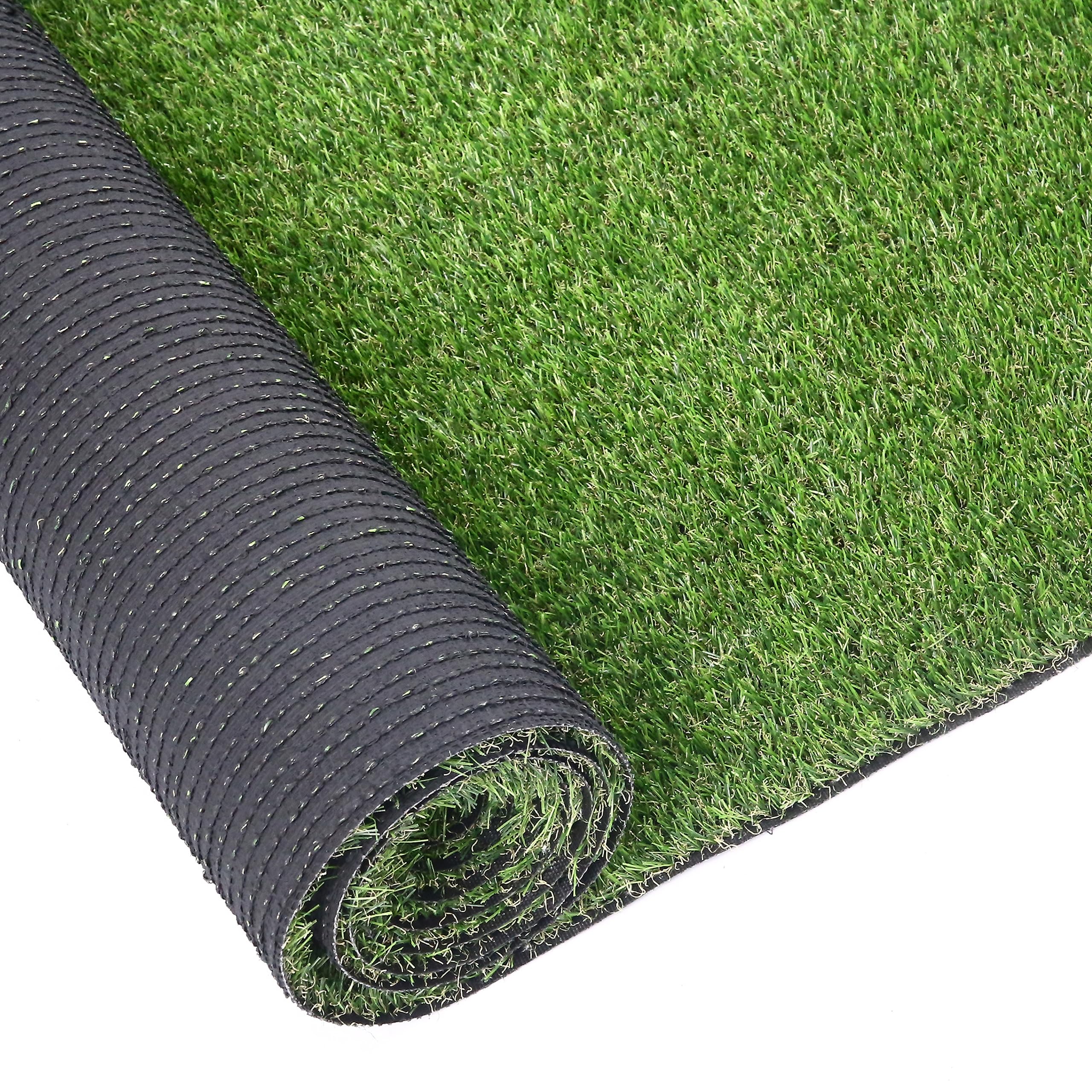 Cahslo Artificial Grass Realistic Fake Grass Synthetic Turf Thick Lawn Pet Turf, Indoor/Outdoor Landscape, High Density, 20MM Pile Height, Customized Size 6FT x 12FT (72 FT²)