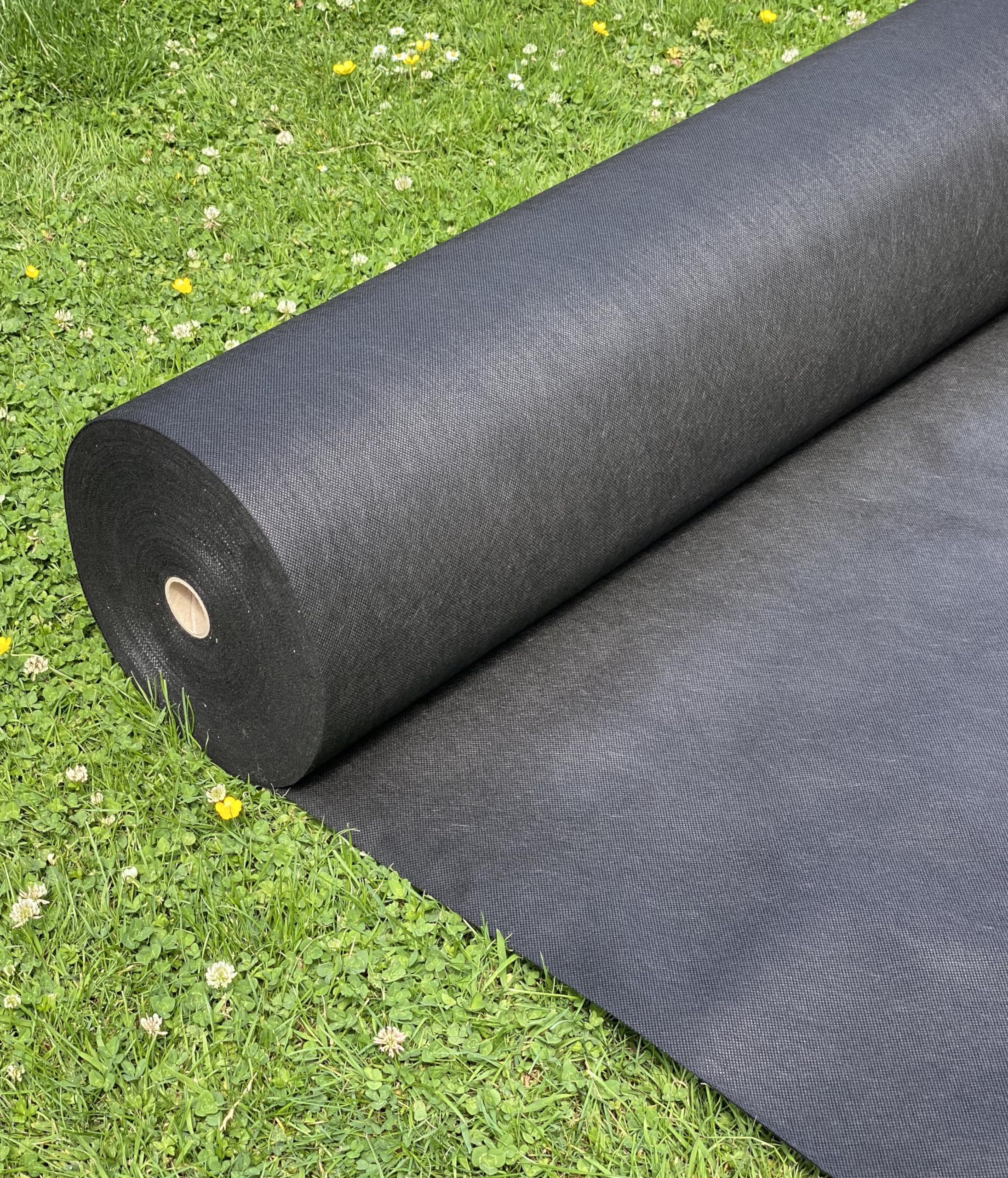 2m wide Heavy Duty Weed Control Fabric Membrane Garden Landscape Ground Cover Sheet non-woven fabric (2m x 15m)