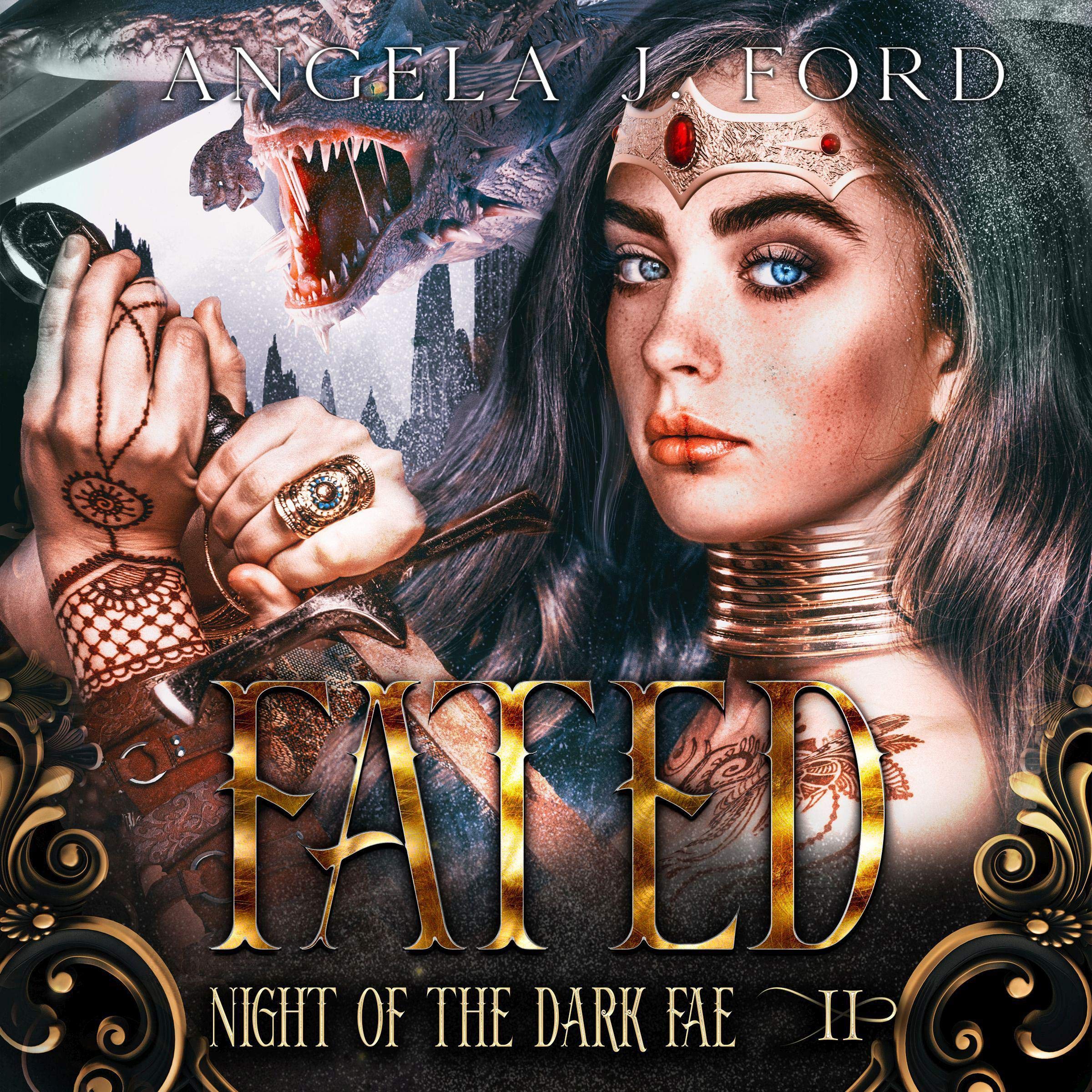 Cover art for Fated: An Epic Fantasy Trilogy
