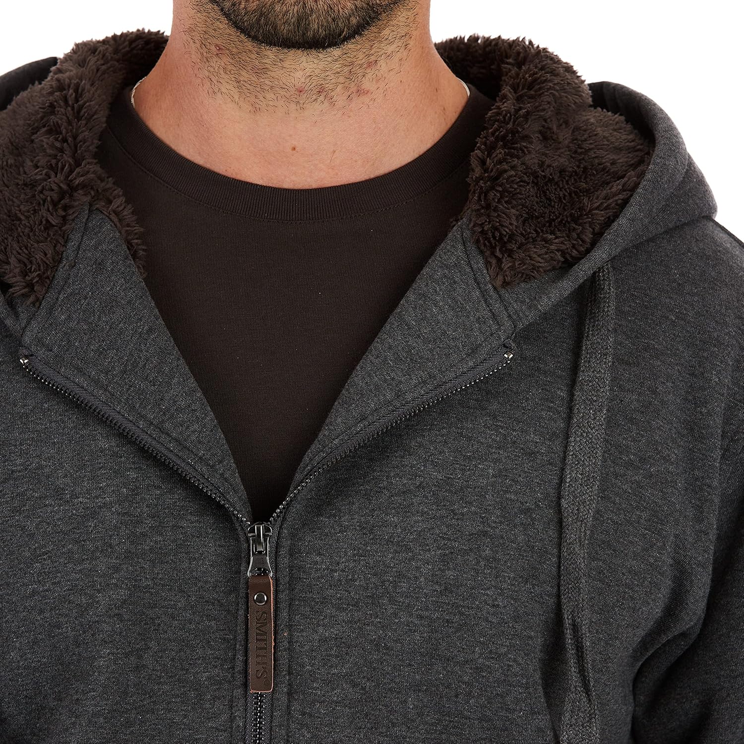 SHERPA-LINED FLEECE JACKET - Image 4