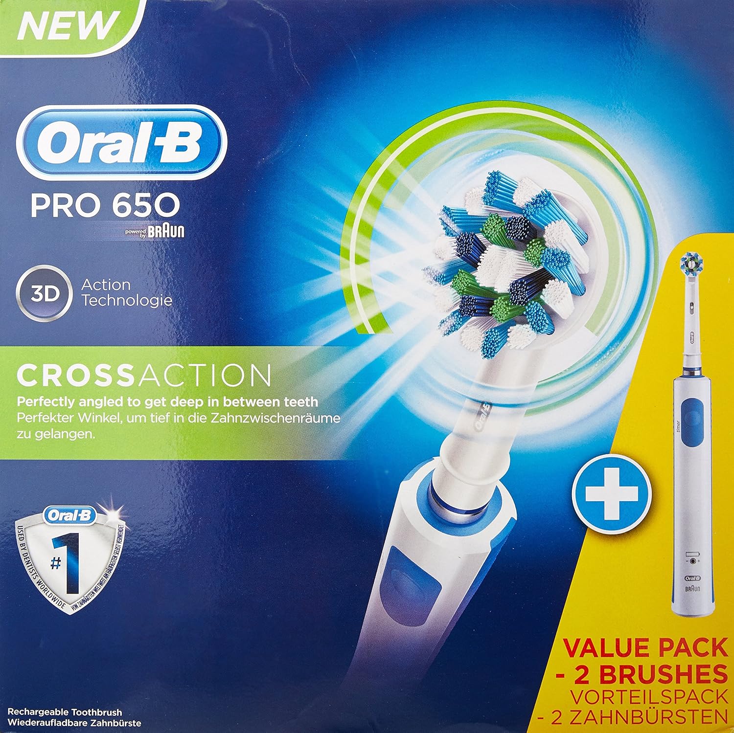 ORAL-B Professional Tooth Brush-220 Voltage, 2 Pound