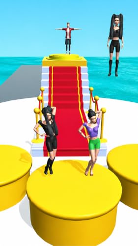 Construisez un jeu d'habillage de reine de la mode: construisez une tenue de défi de relooking de mode sur les podiums de la reine, courez la course 3d - queen construisez une bataille de mode – vue 7