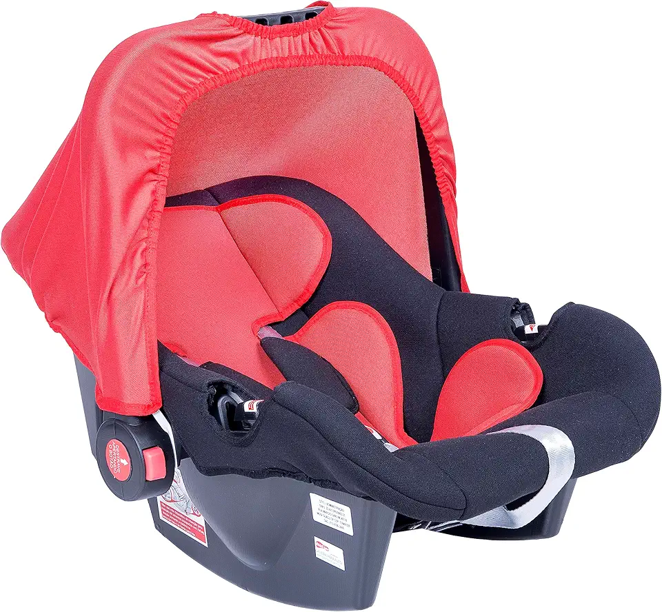 Styll Baby Bebê Conforto Drc G0+ Preto/Vermelho Até 13 Kg