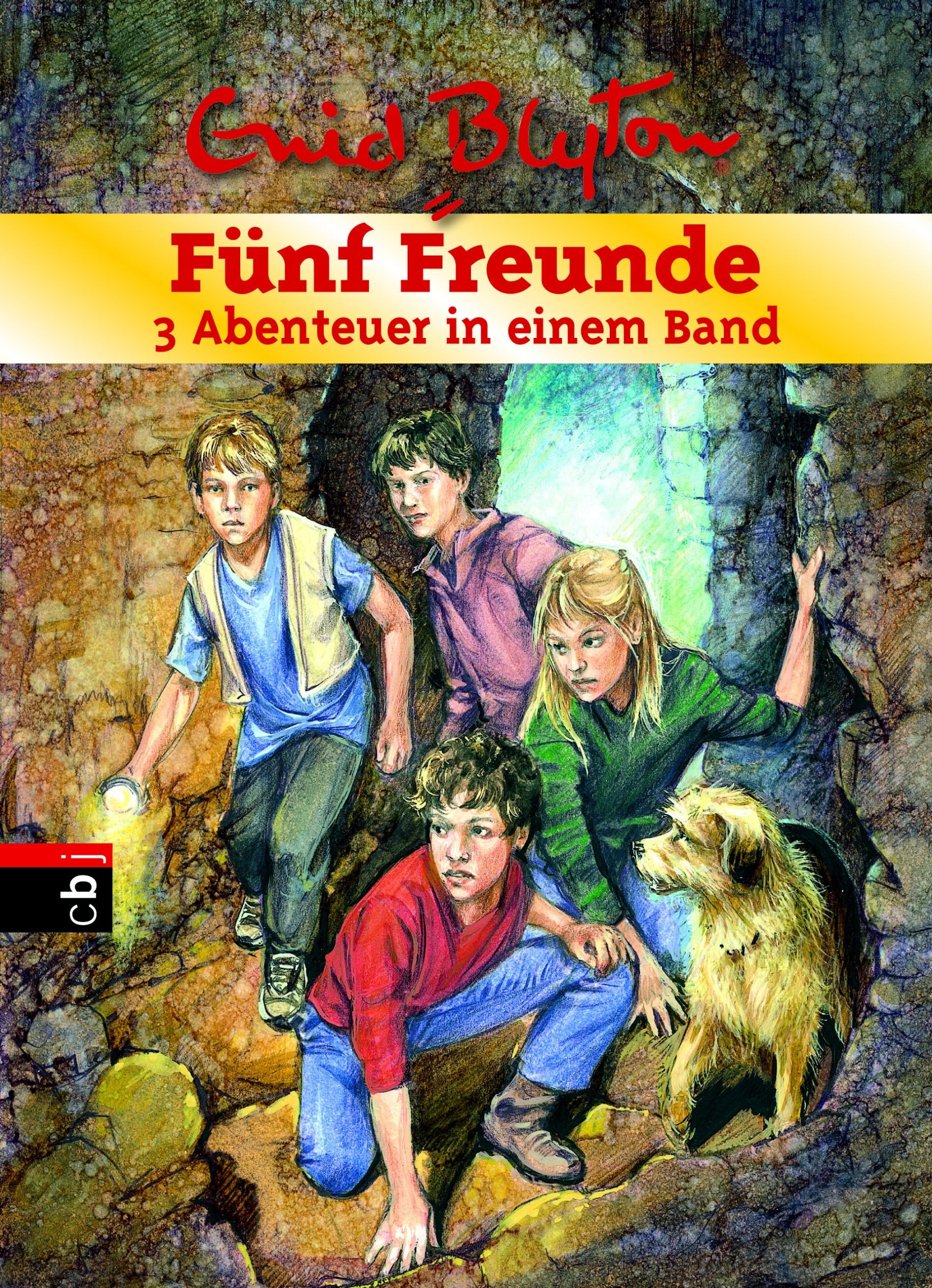 Fünf Freunde - 3 Abenteuer in einem Band: Sammelband 8: Fünf Freunde und der rätselhafte Friedhof / Fünf Freunde und der gefährliche Wassermann / Fünf Freunde und die geheimnisvolle Ruine