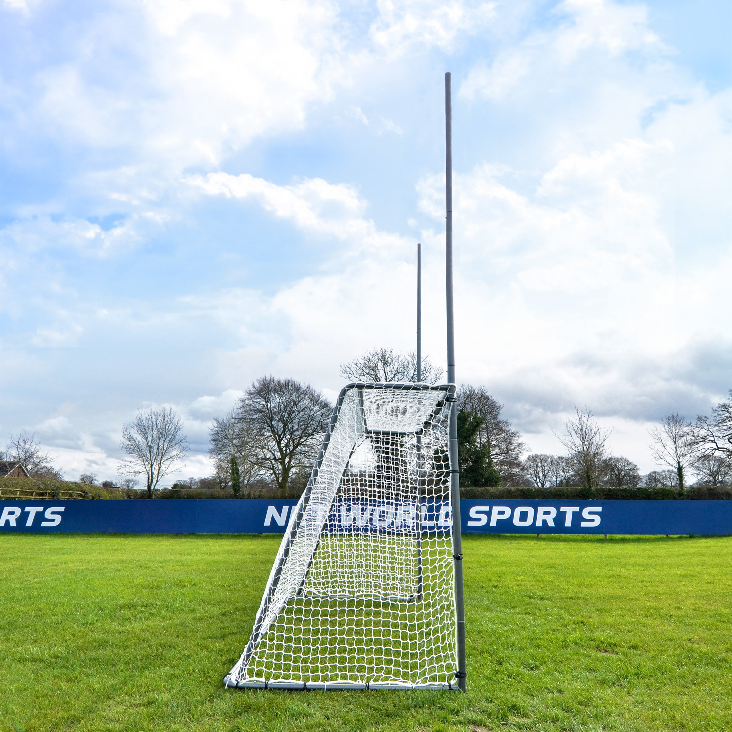 FORZA Porte Da Calcio Con Pali Combinati Steel42 - Porta Da Calcio & Rugby | Pali Calcio Gaelico & Hurling | Porta Multisportiva Per Bambini Da Allenamento | Attrezzatura Calcio/Rugby