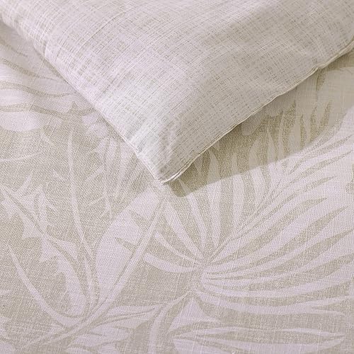 Miniatura 10 de Tommy Bahama - Juego de funda de edredón tamaño Queen, juego de ropa de cama reversible de algodón con fundas a juego, decoración tropical del hogar