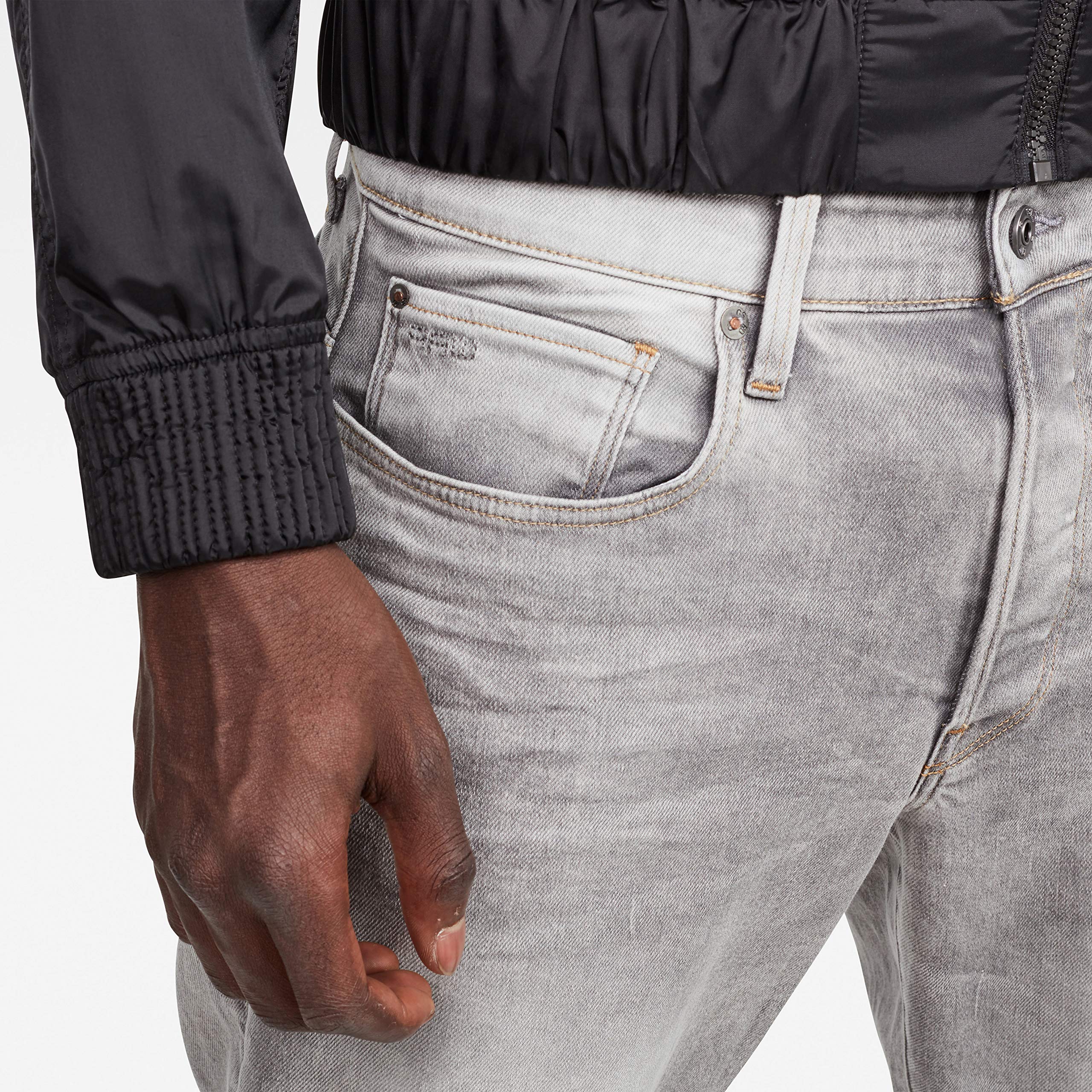 G-Star RAW Herren 3301 Regular Tapered Jeans – Bild 7