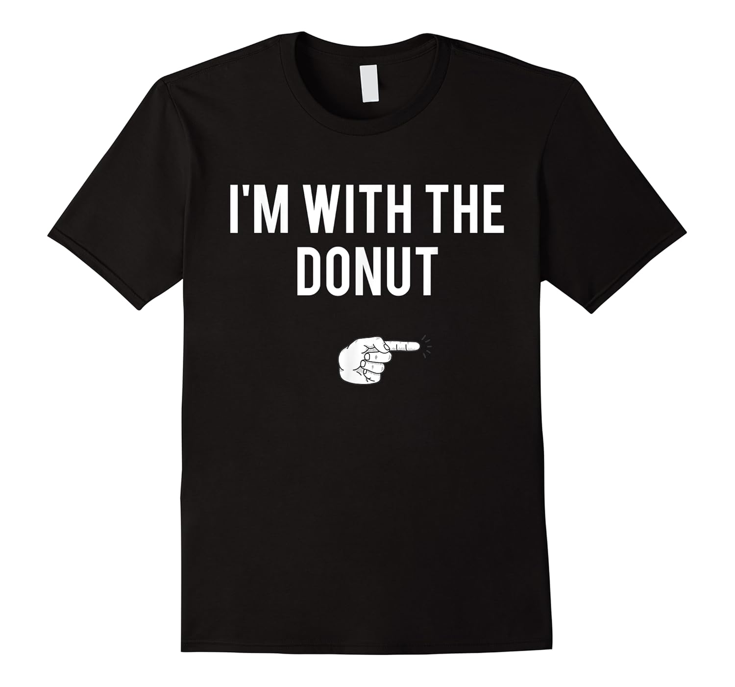 i'm with the donut halloween costume party matching shirts