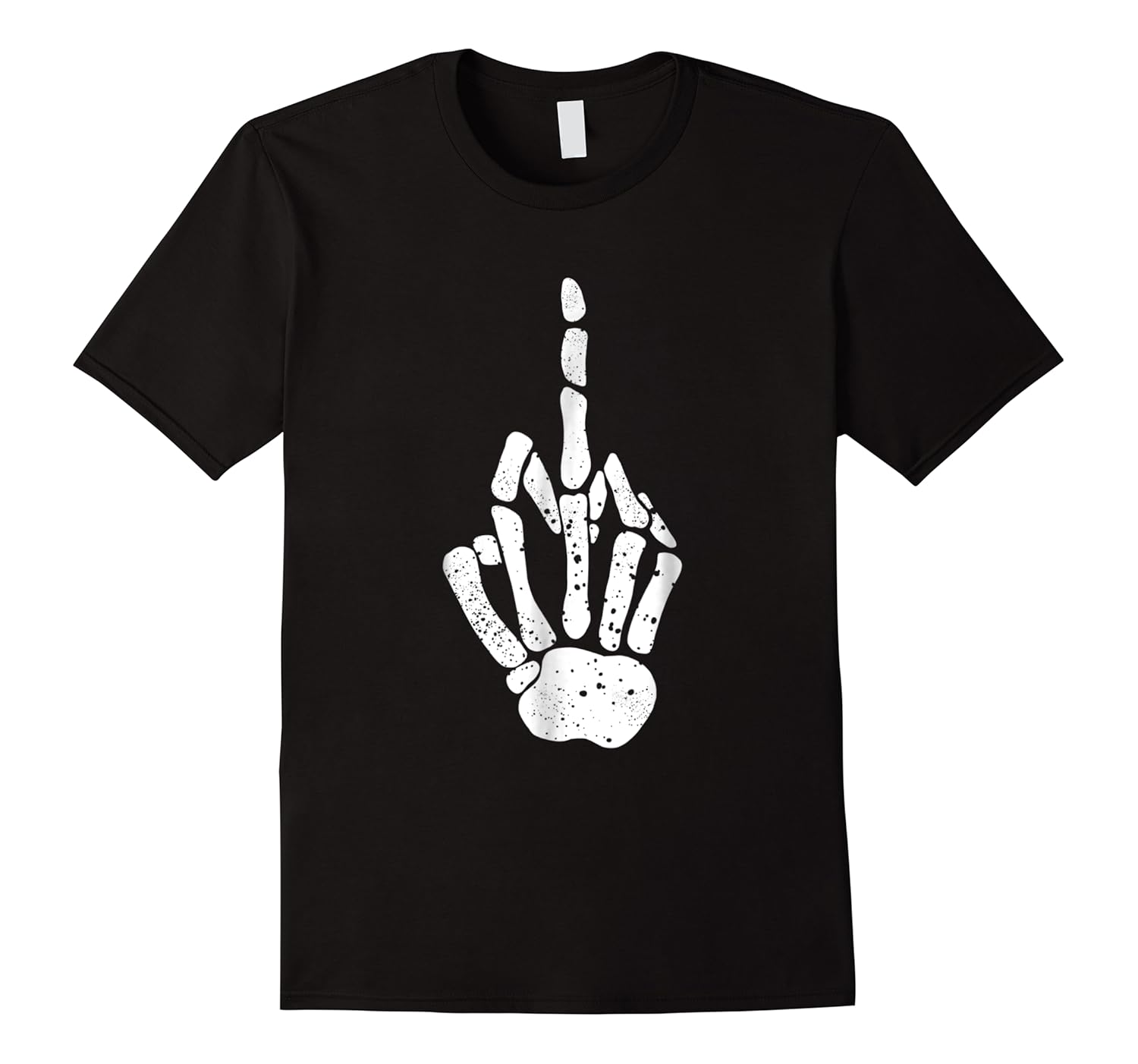 skeleton middle finger halloween shirts