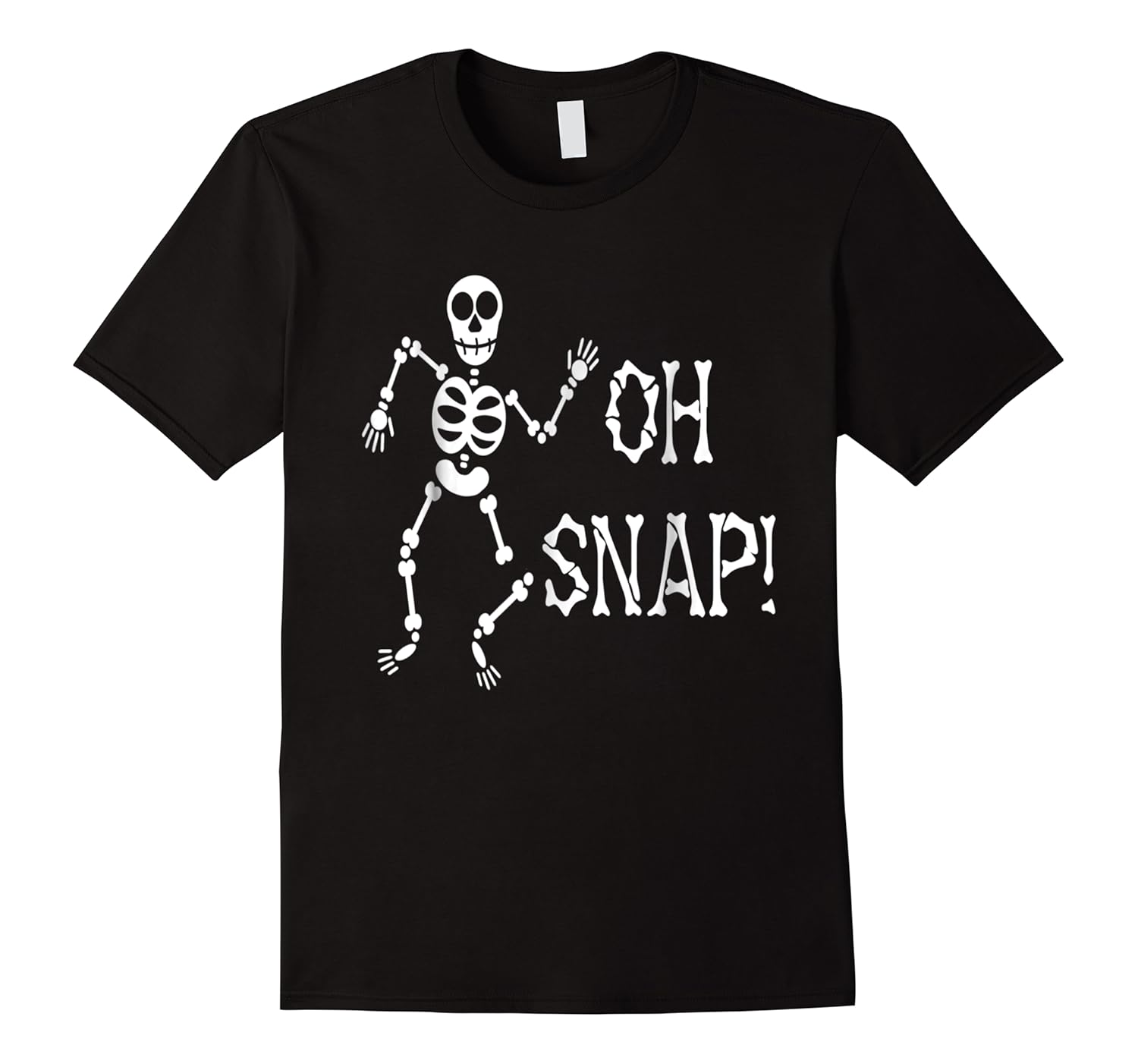 oh snap funny skeleton bones halloween costume shirts
