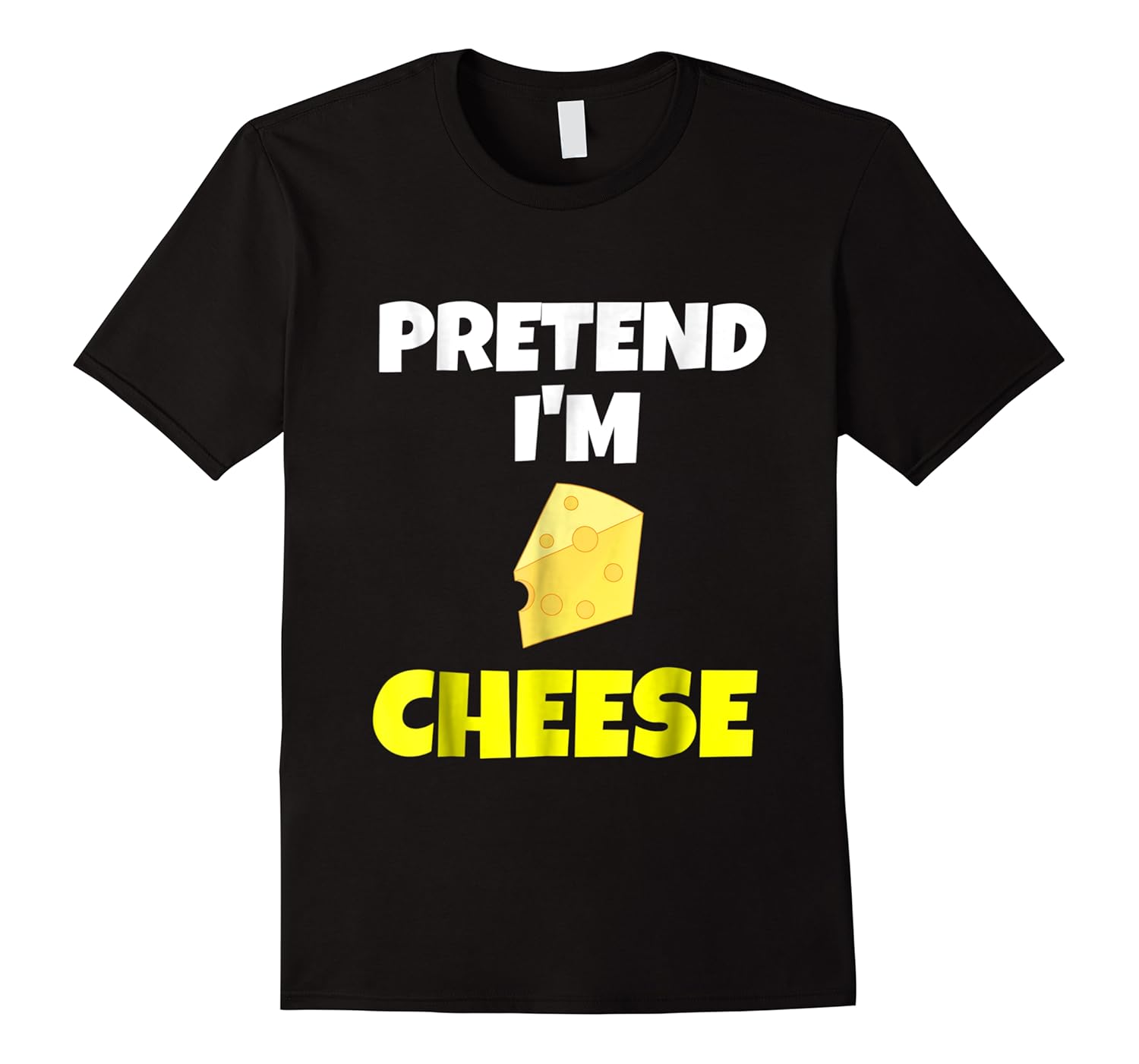 pretend i'm cheese costume funny halloween shirts