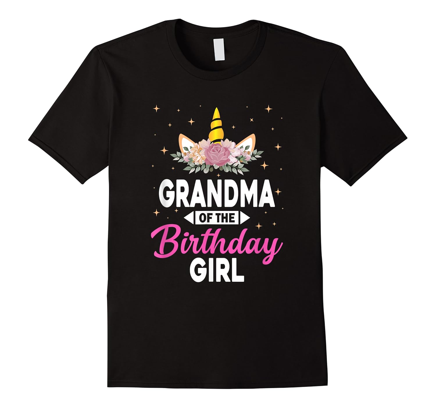 grandma of the birthday girl grandma gift unicorn birthday shirts