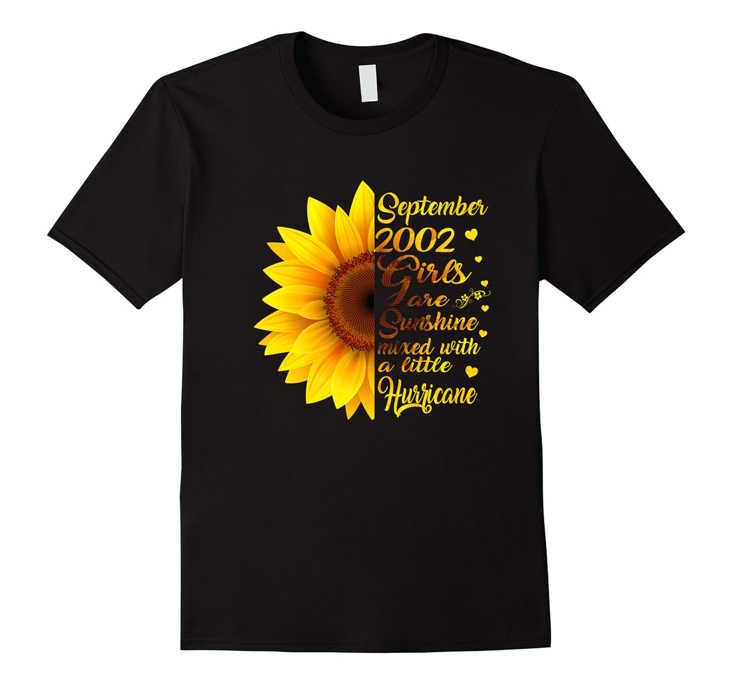 september girls 2002 18th birthday gifts 18 yrs old shirts