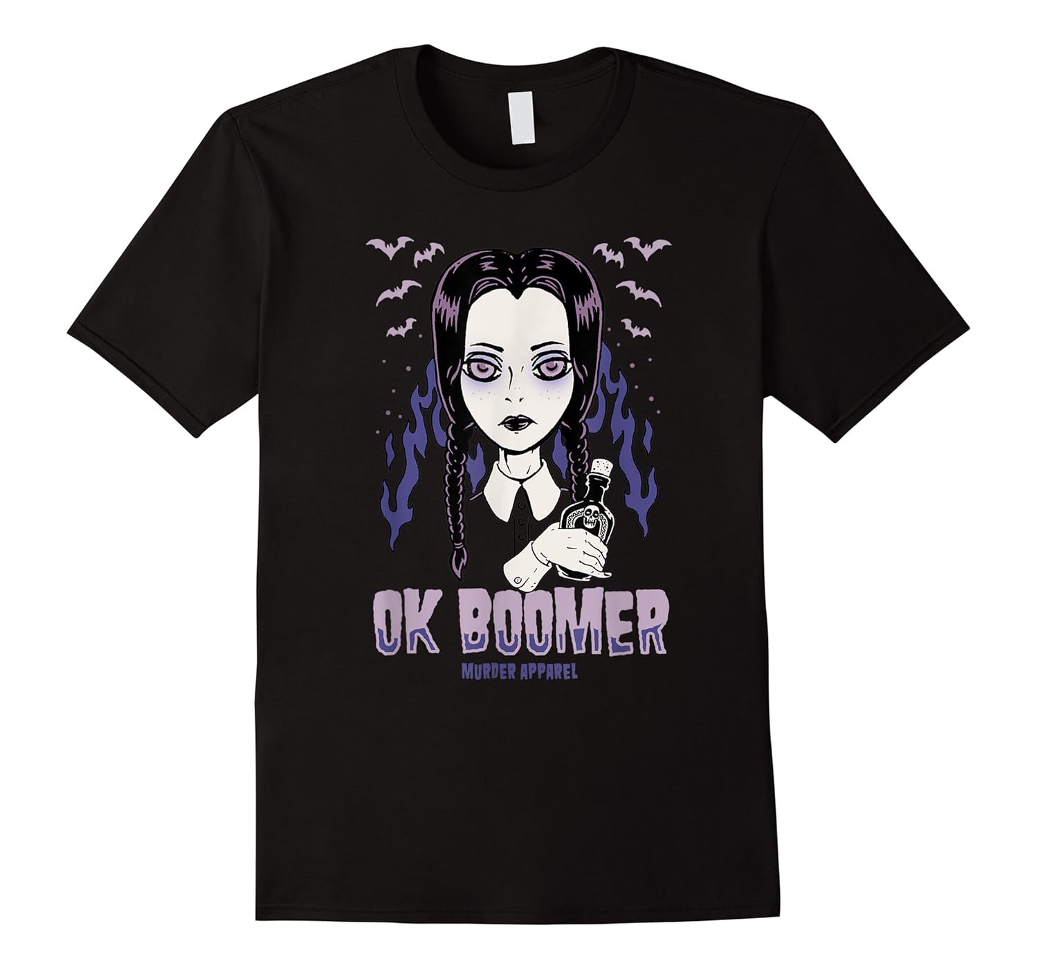 ok boomer goth girl millennial meme shirts