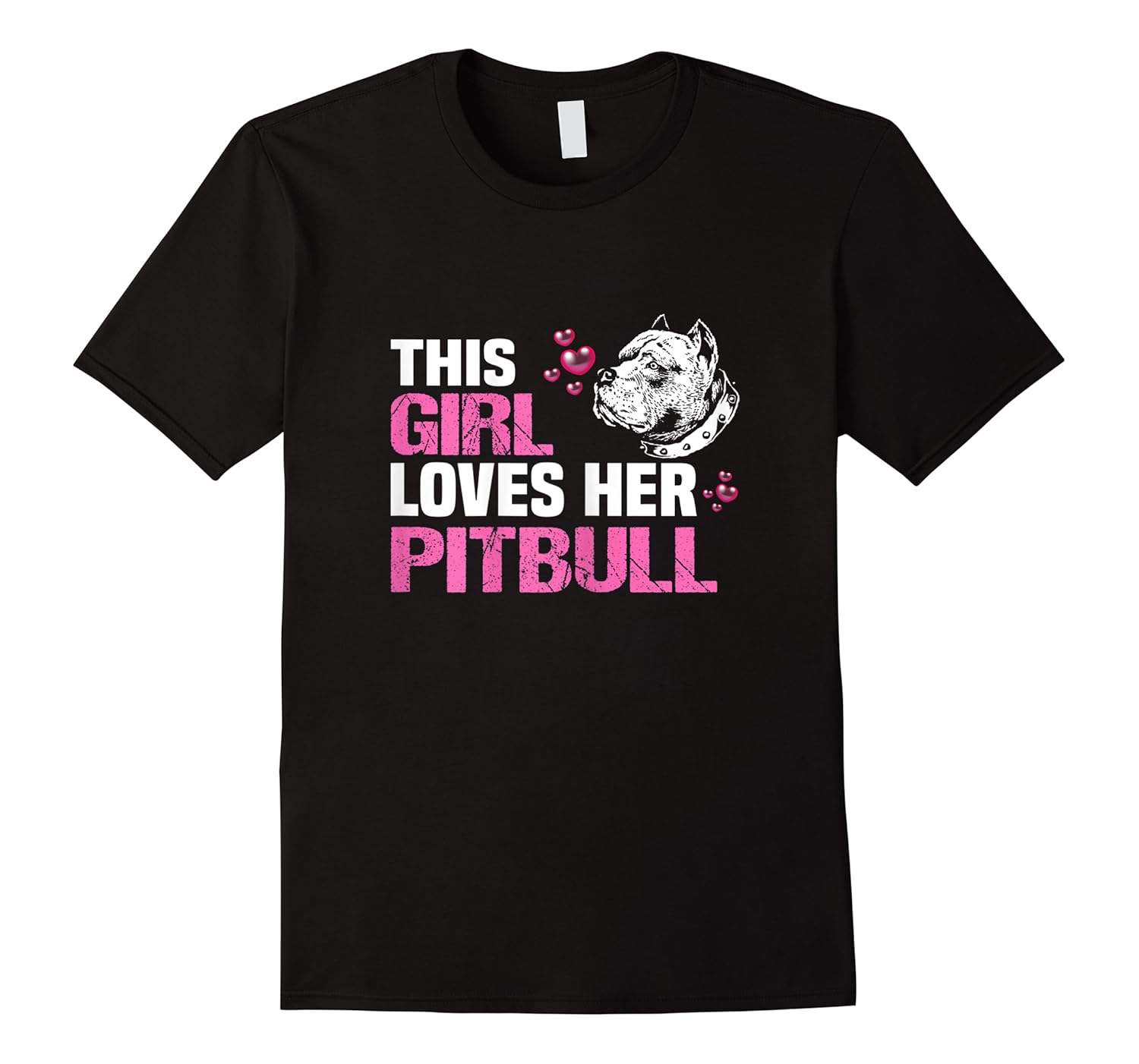 this girl loves her pitbull shirts