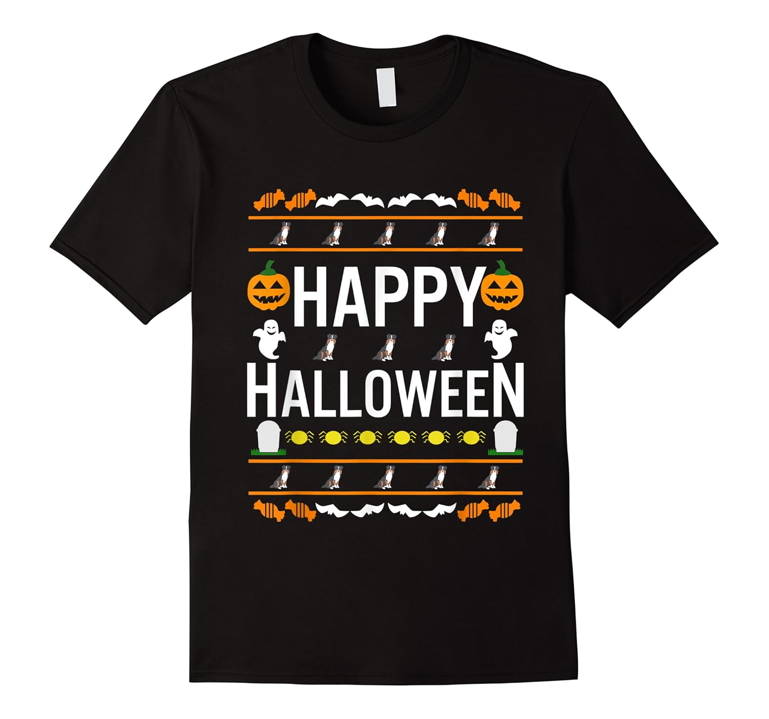 australian shepherd black tri halloween lazy ugly costume do shirts