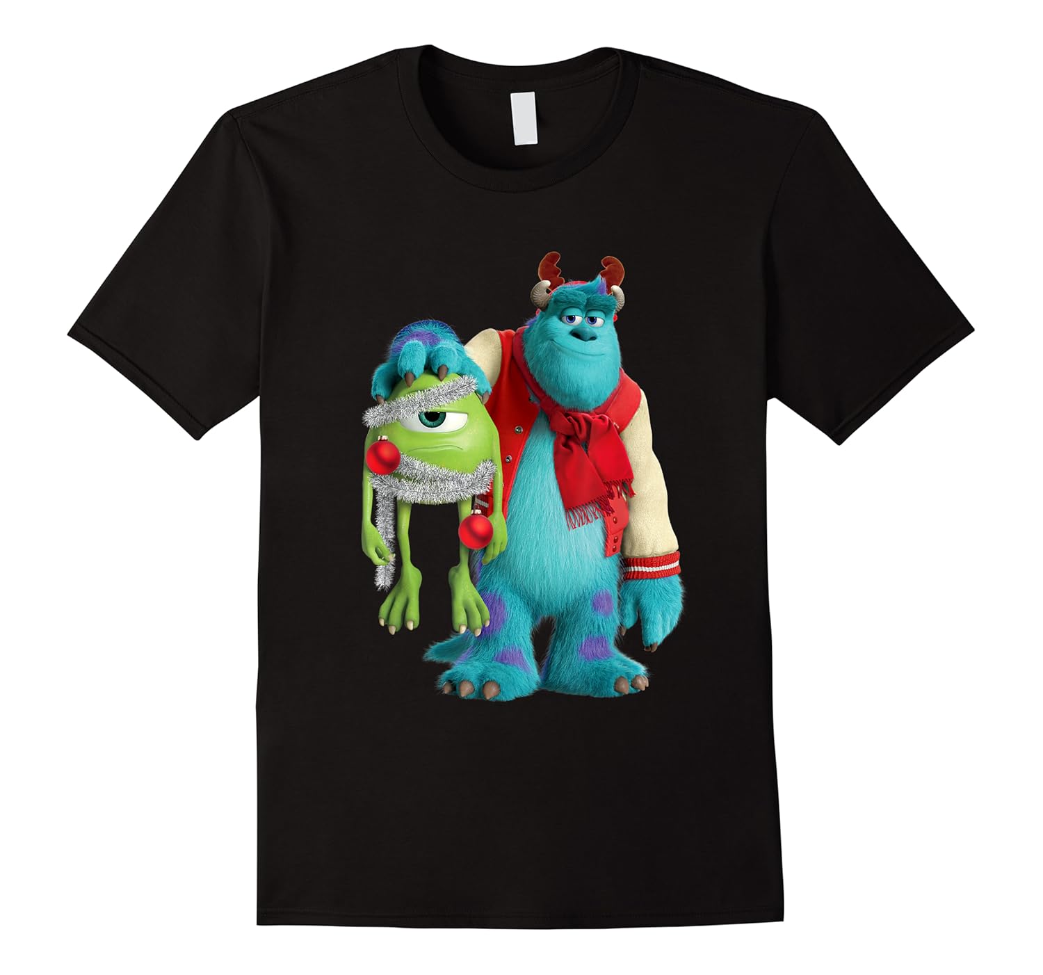 pixar monsters university mike sulley funny holiday shirts