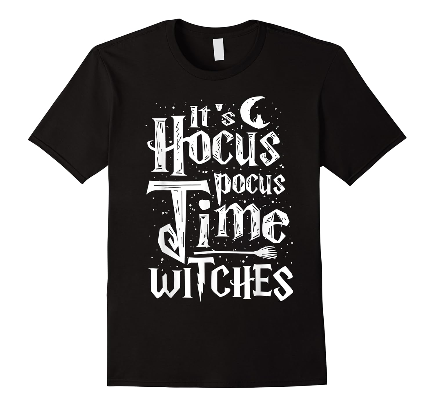 it's hocus pocus time witches cute halloween gift shirts