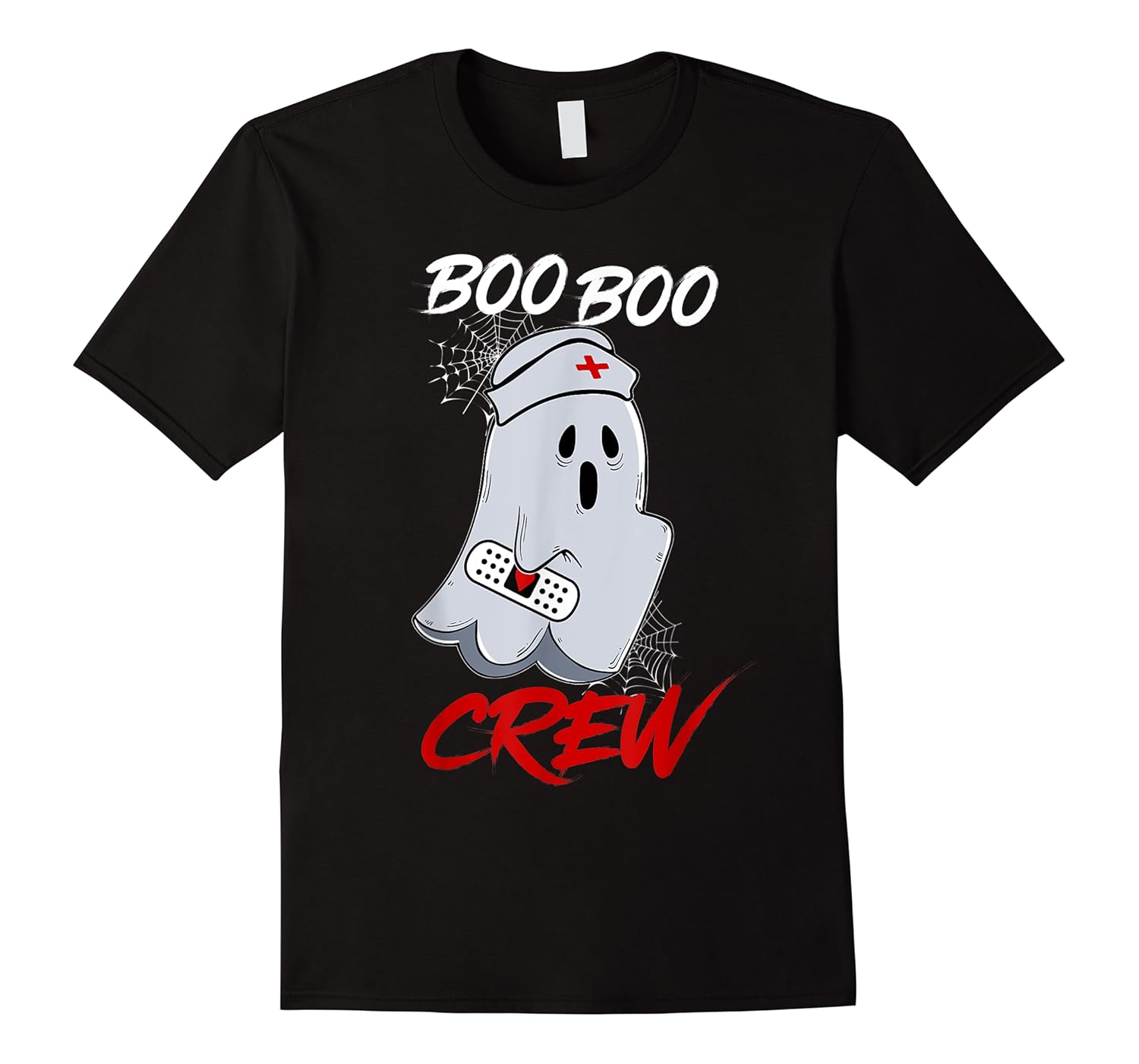 boo boo crew nurse ghost halloween costume gift shirts