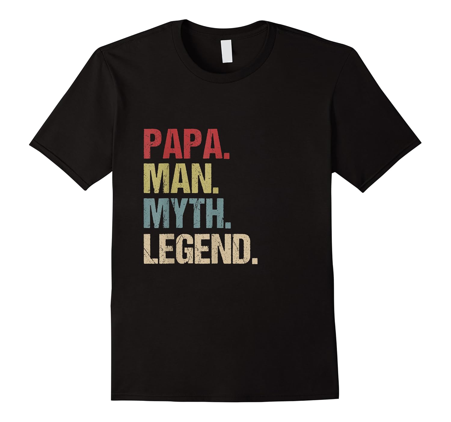 papa man myth legend for dad father shirts