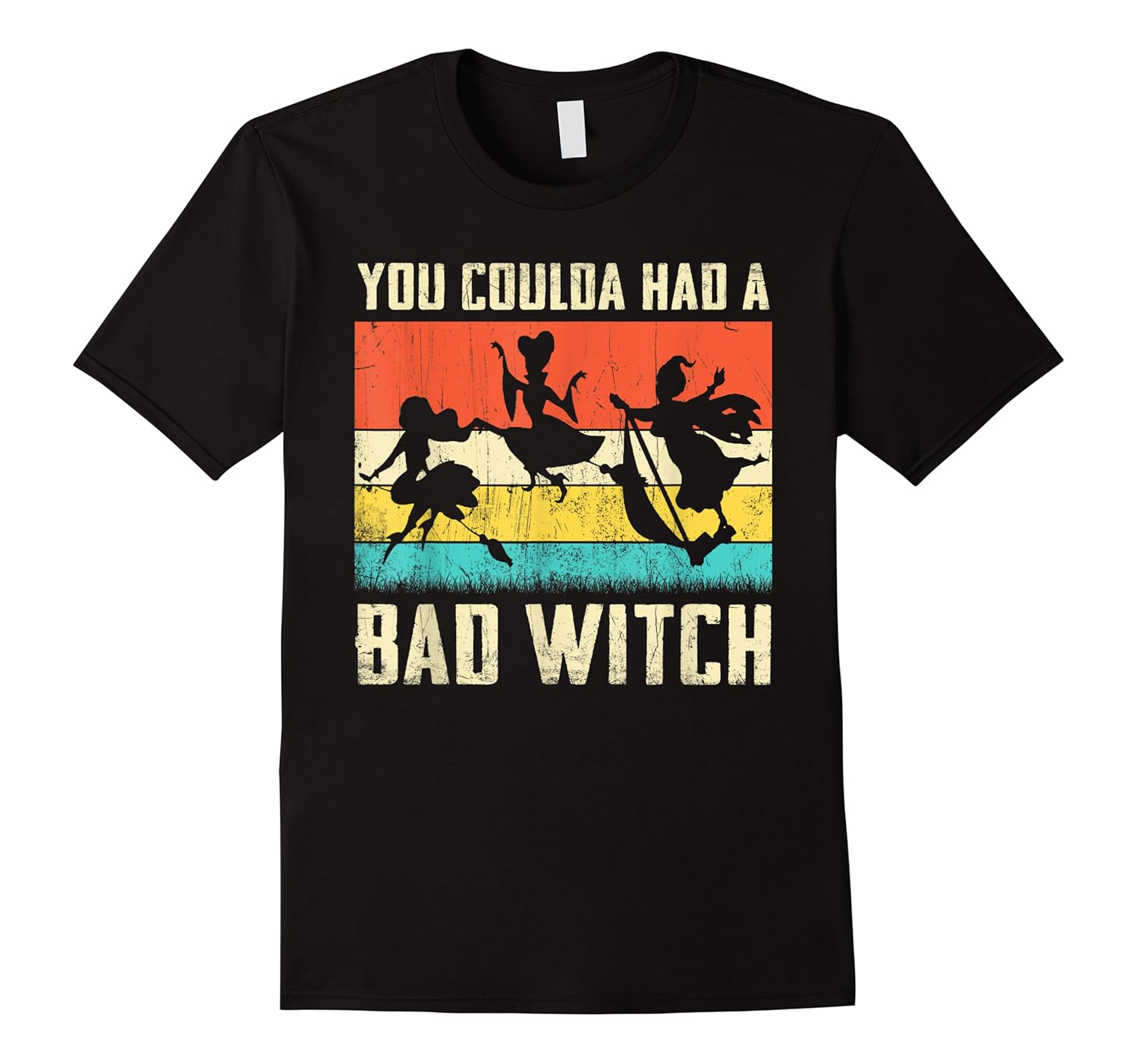 you coulda had a bad witch halloween funny gift awesome shirts