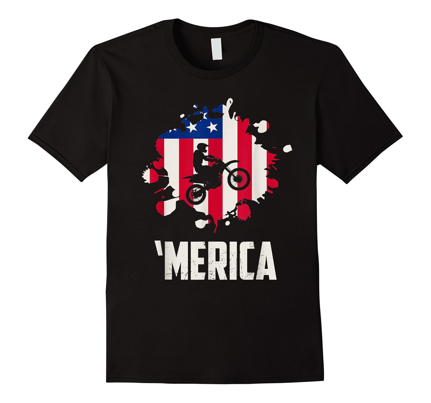 merica 4th of july dirt bike american flag patriotic gift shirts